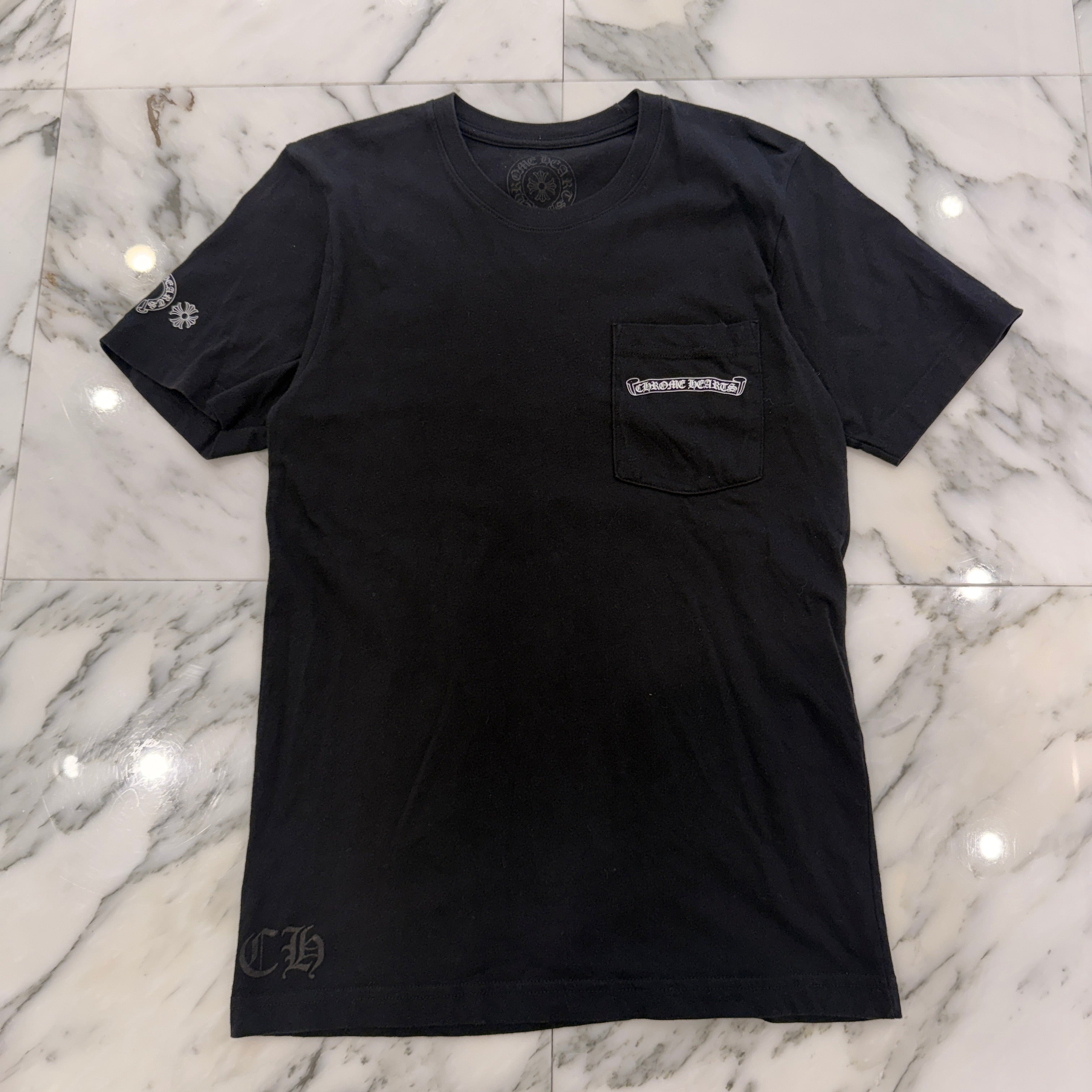CHROME HEARTS MLTCOL CEM CRS Tee Size S クロムハーツ マルチカラー セメタリークロス Tシャツ サイズS