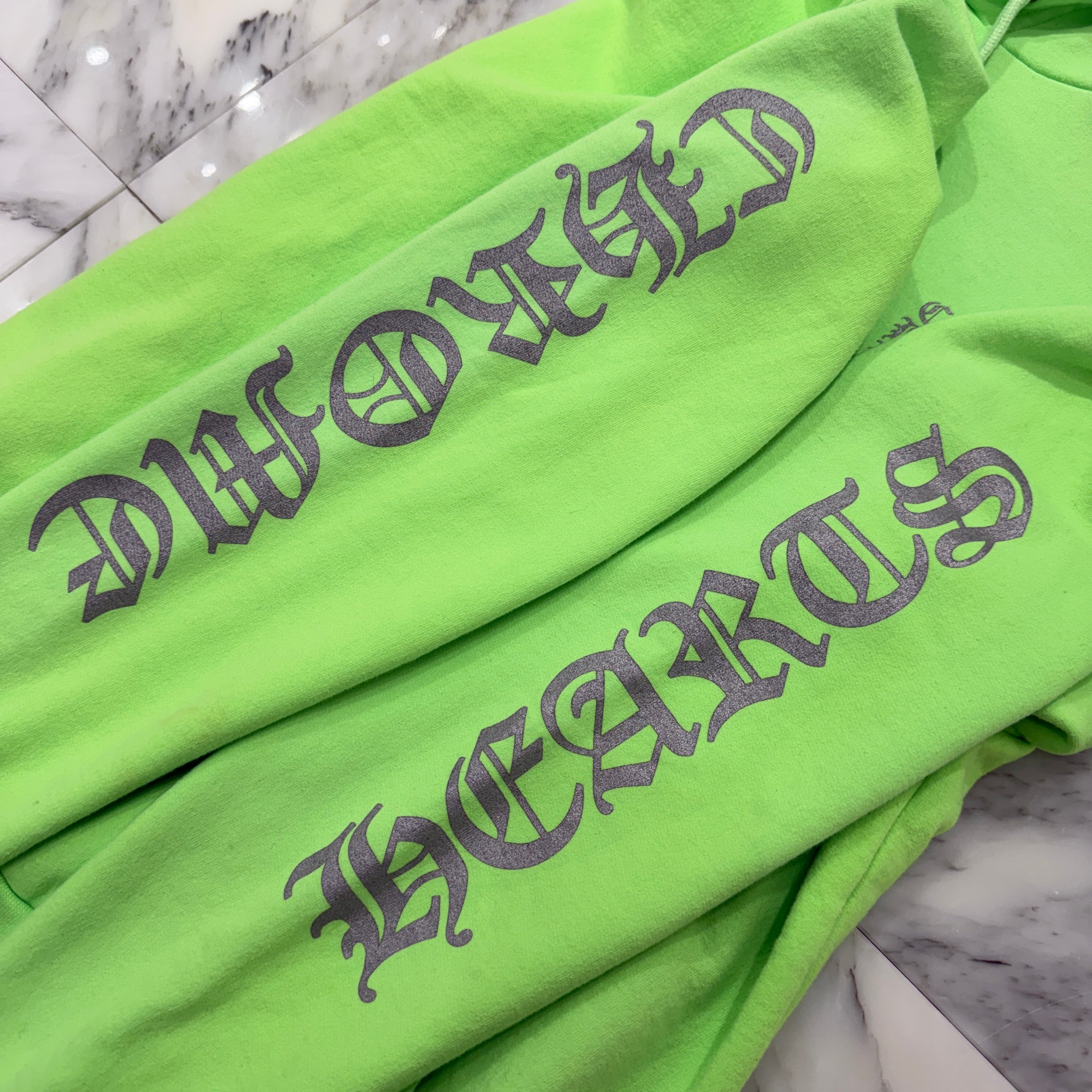 CHROME HEARTS Miami Limited Vertical Logo Pullover Hoodie Size XS クロムハーツ マイアミ限定 ヴァーティカルロゴ プルオーバーフーディ サイズXS