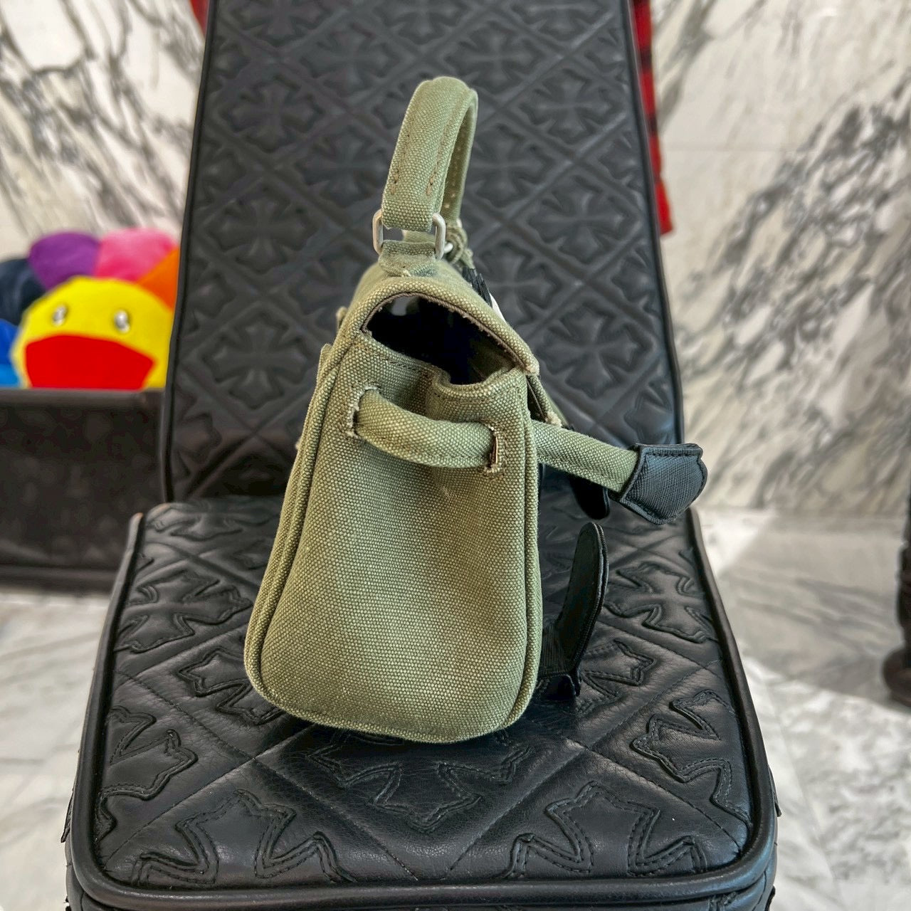 READY MADE × Dr.Woo MONSTER 2021AW Denim Shoulder Bag レディメイド×ドクター・ウー モンスター デニムショルダーバッグ