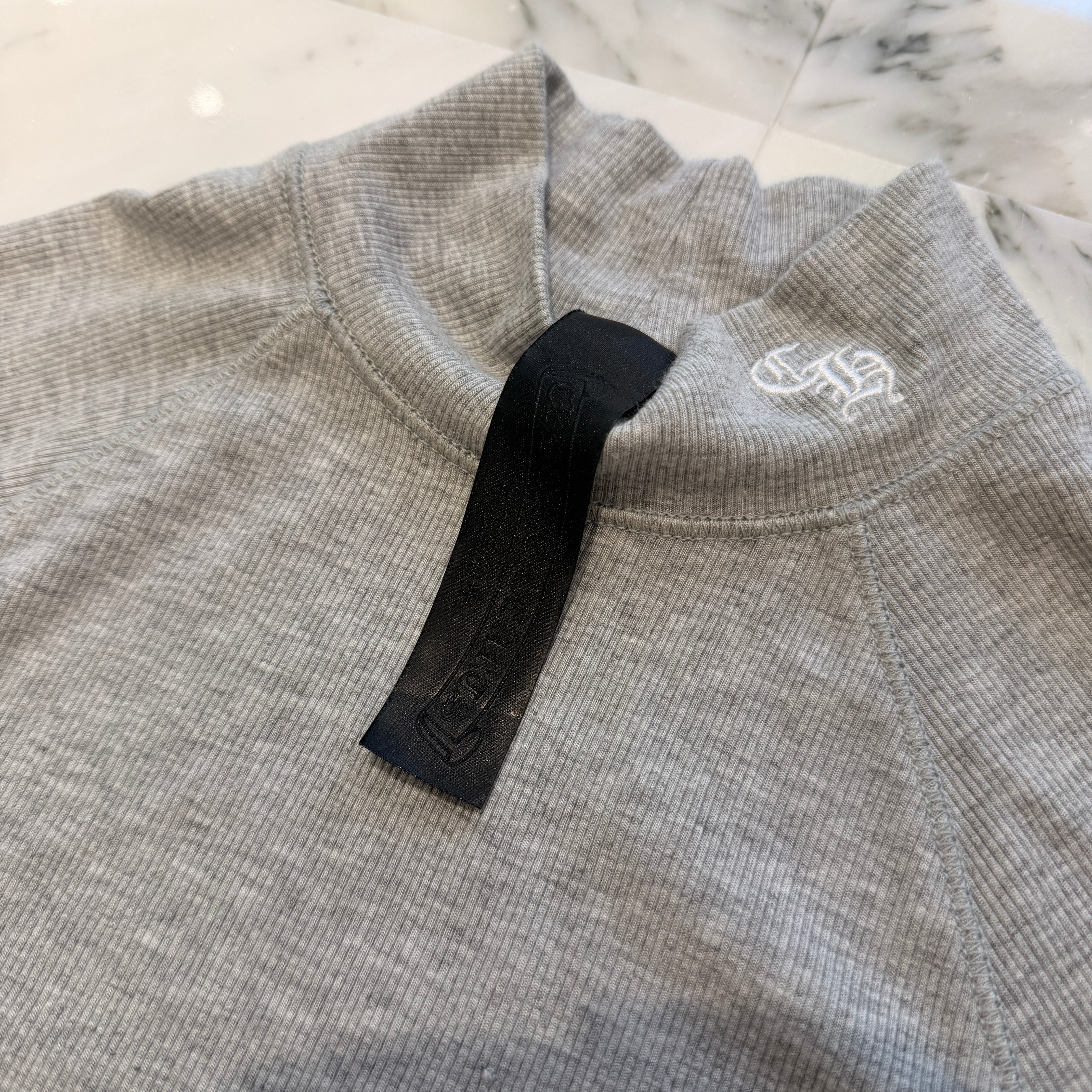CHROME HEARTS BAD SEED CH Plus Mock Neck Tee Size XS クロムハーツ バッドシード CHプラス モックネック Tシャツ サイズXS