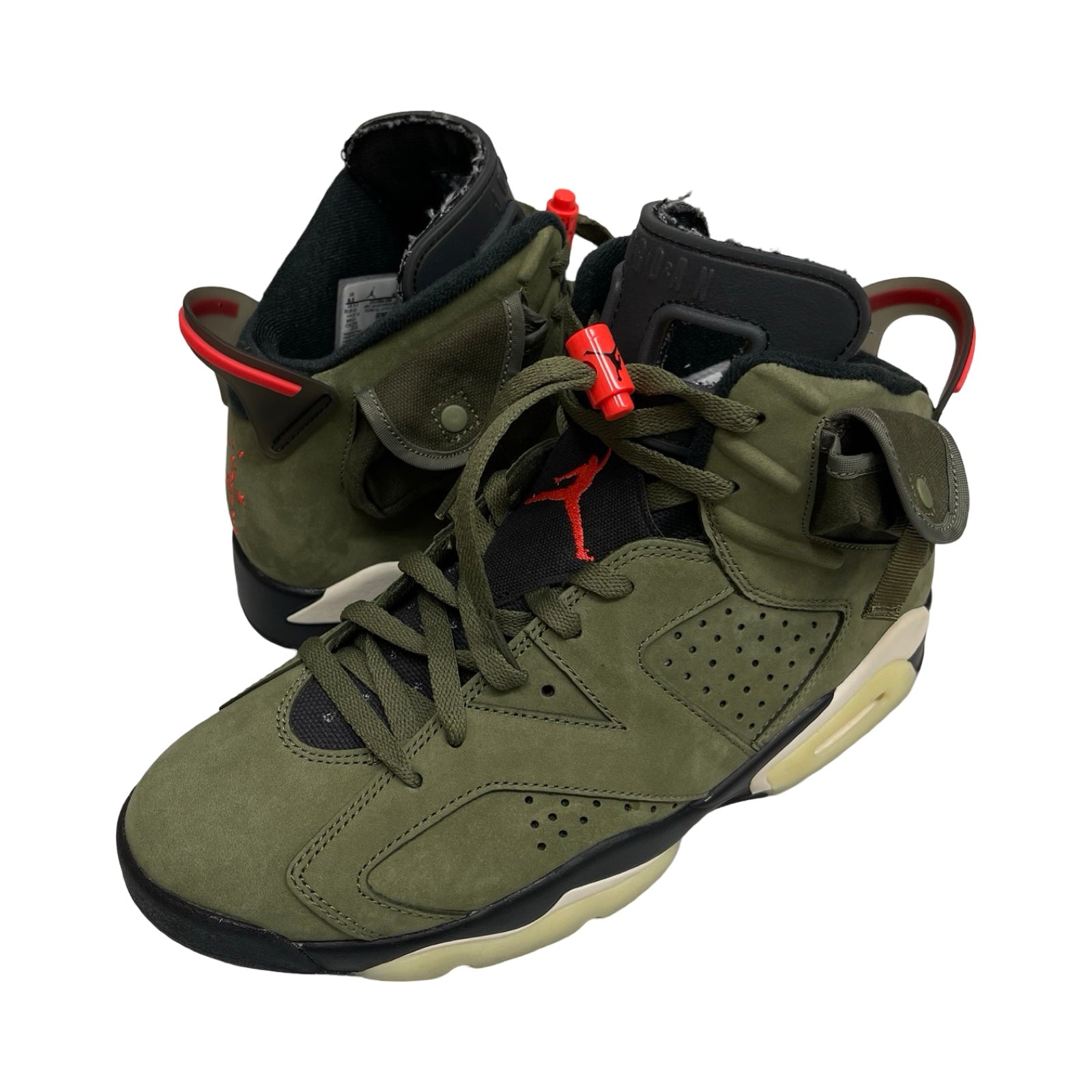 【送料込み／新品未使用】Travis Scott  Air Jordan 6 Nike AIR JORDAN 6 RETRO SP BRITISH KHAKI 2021 24cm (9.45 in