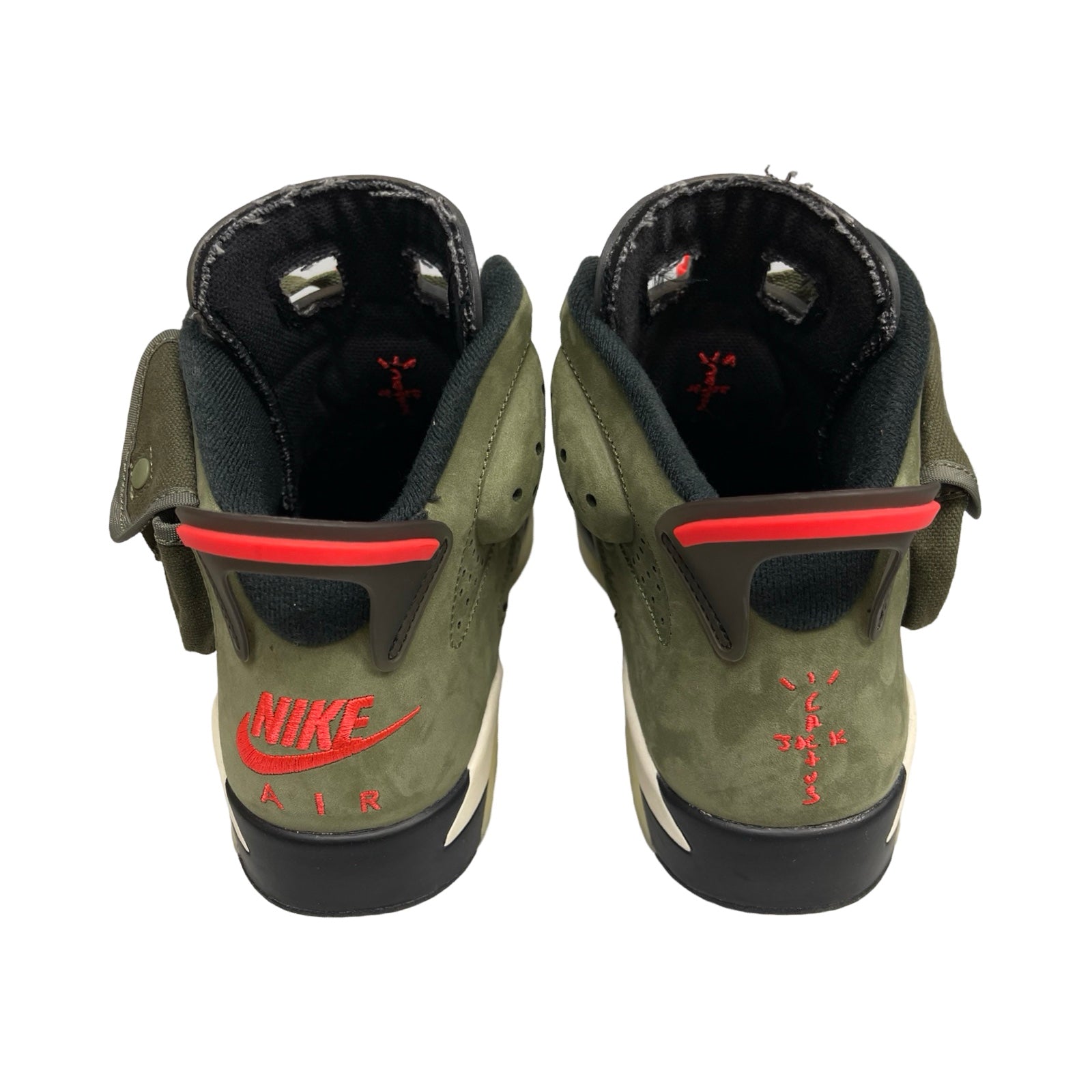 NIKE × Travis Scott 2019 Air jordan 6 Retro SP Midium Olive Size