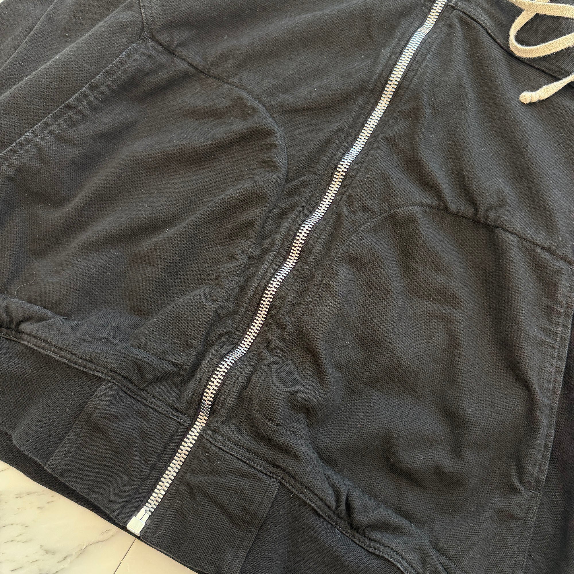 Rick Owens 2024AW Windbreaker Zip Up Hoodie RU02D6241-BA Size M リックオウエンス ウィンドブレーカー ジップアップ フーディー サイズM
