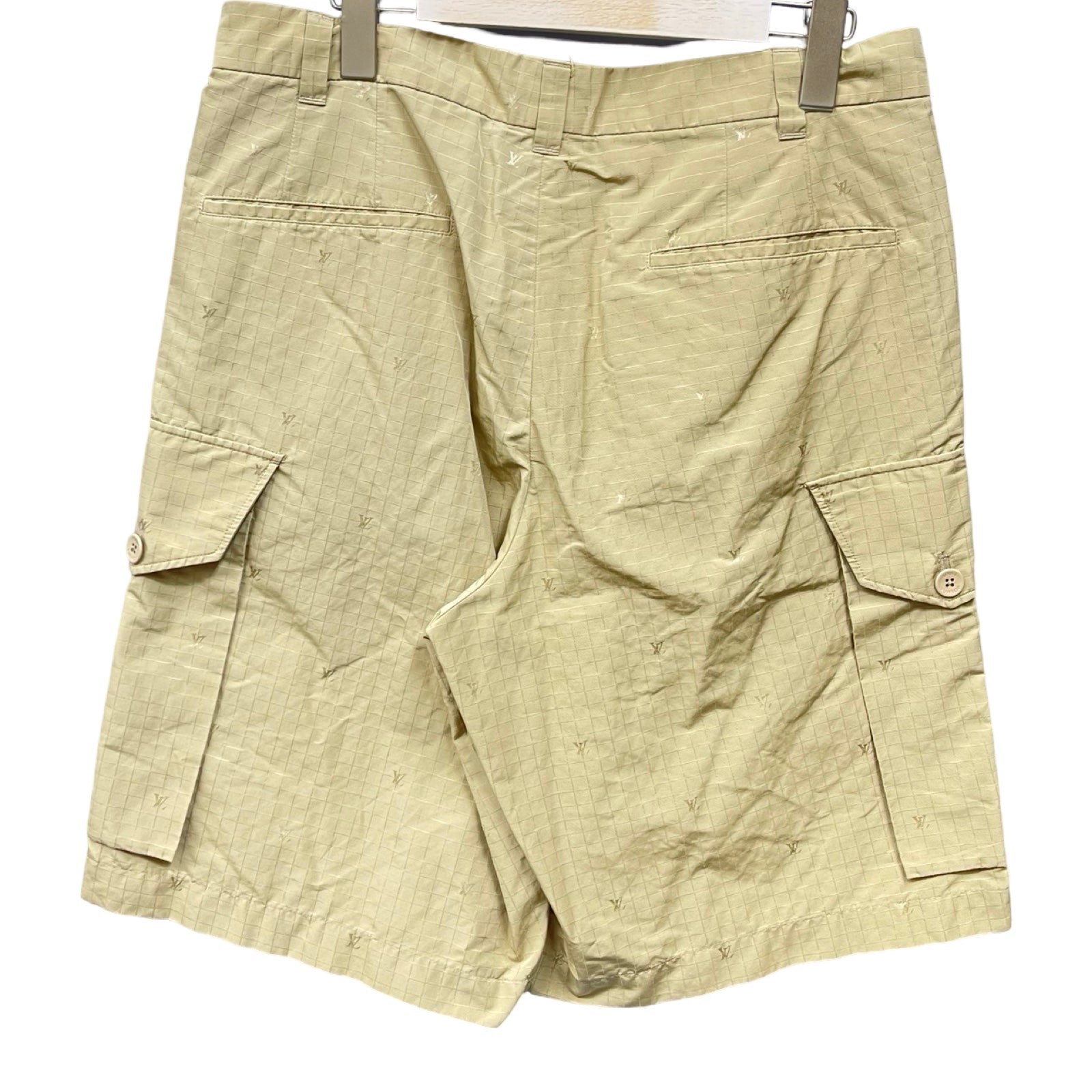 LOUIS VUITTON 2023AW Ripstop Cargo Shorts 1ABJIG Size 48