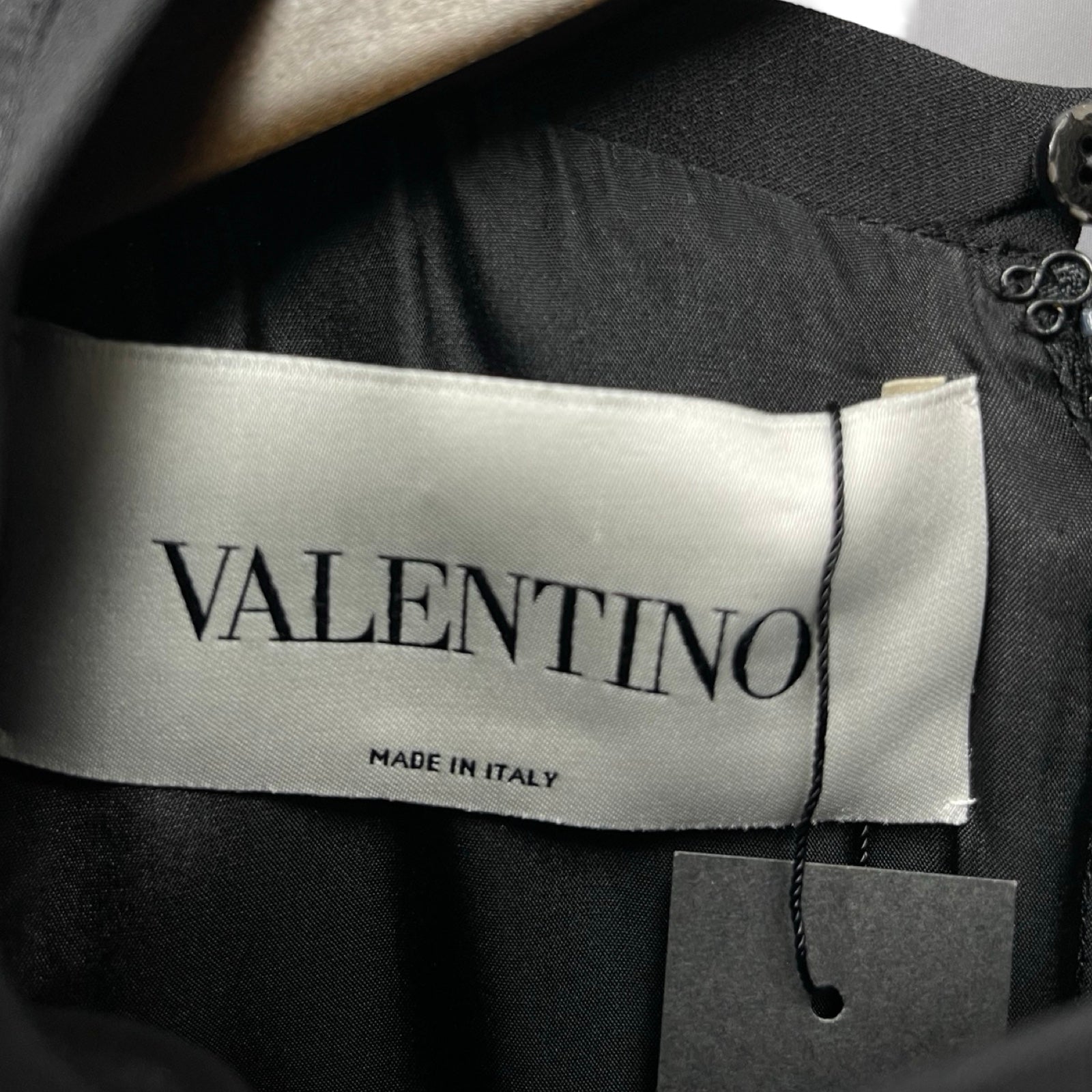 VALENTINO Crepe And Tweed Minidress XB3VAY006VKK92 Size 36