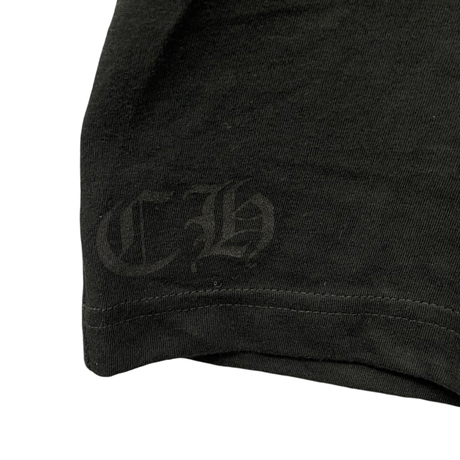 CHROME HEARTS Back CH Plus Arch Logo USA Tee Size L