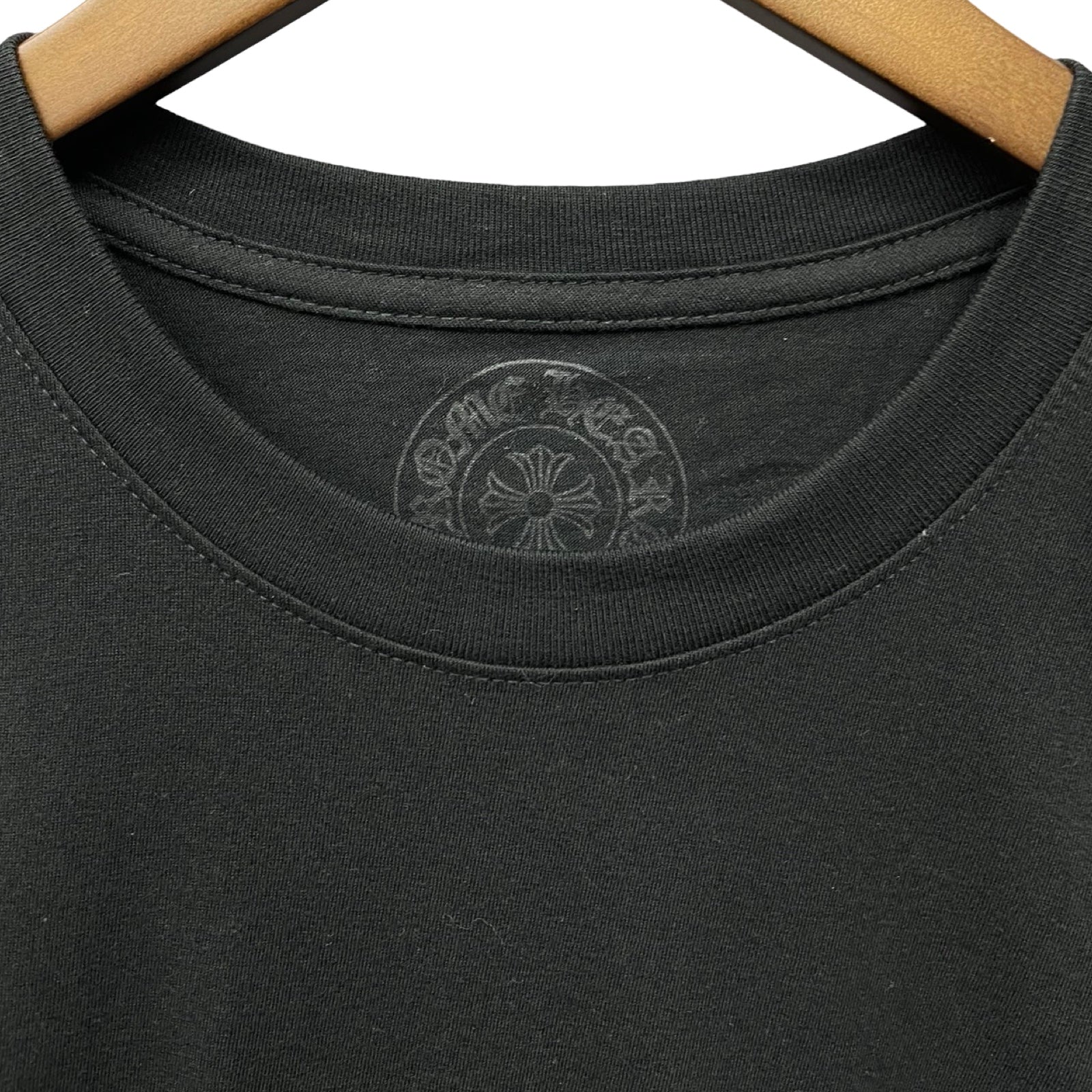 CHROME HEARTS Back CH Plus Arch Logo USA Tee Size L