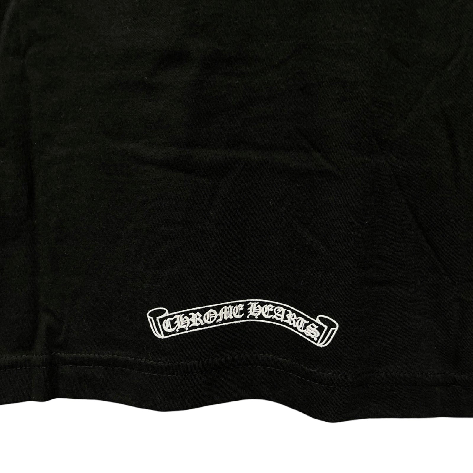 CHROME HEARTS Back CH Plus Arch Logo USA Tee Size L