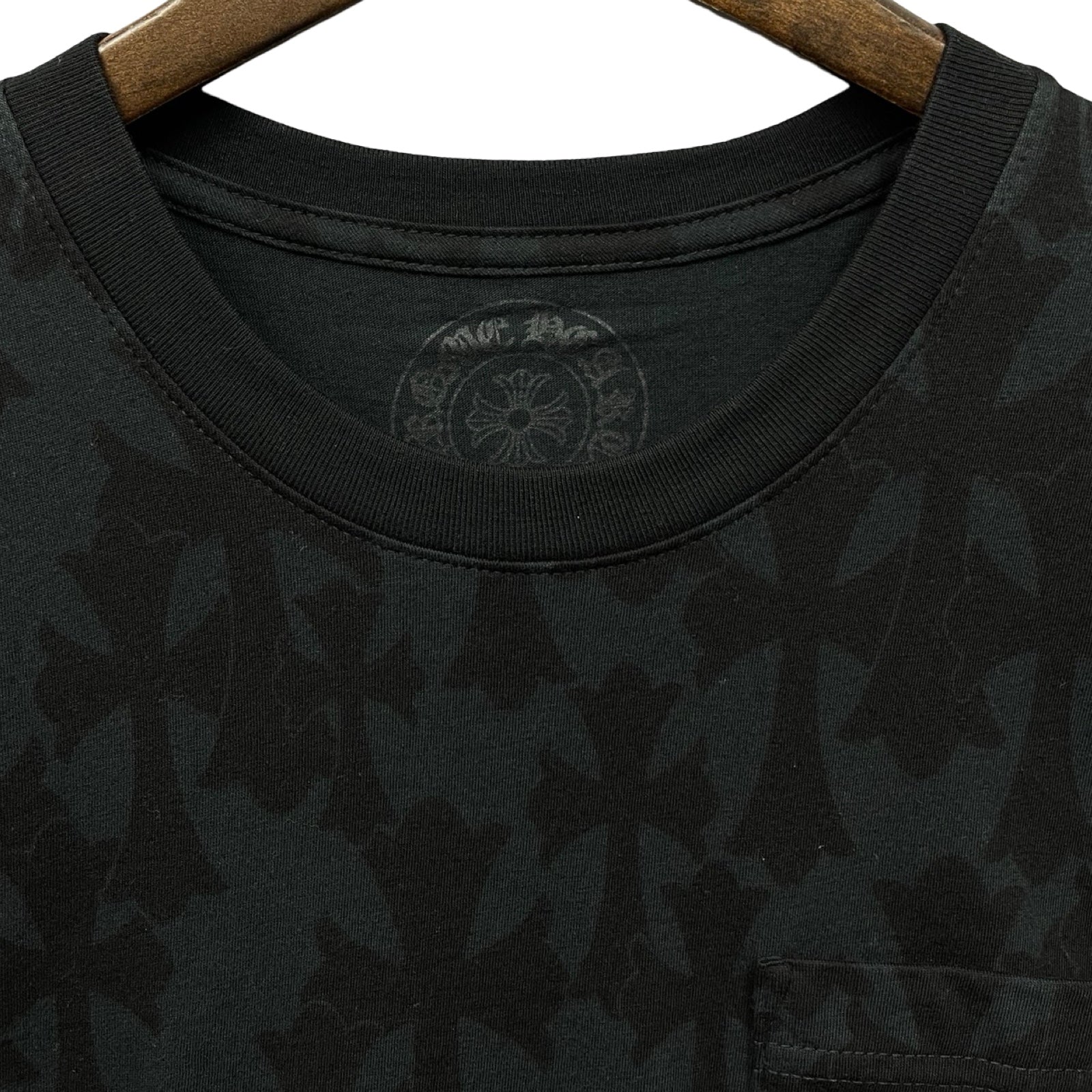 CHROME HEARTS 2024SS Graveyard Cemetery Cross Tee Size S