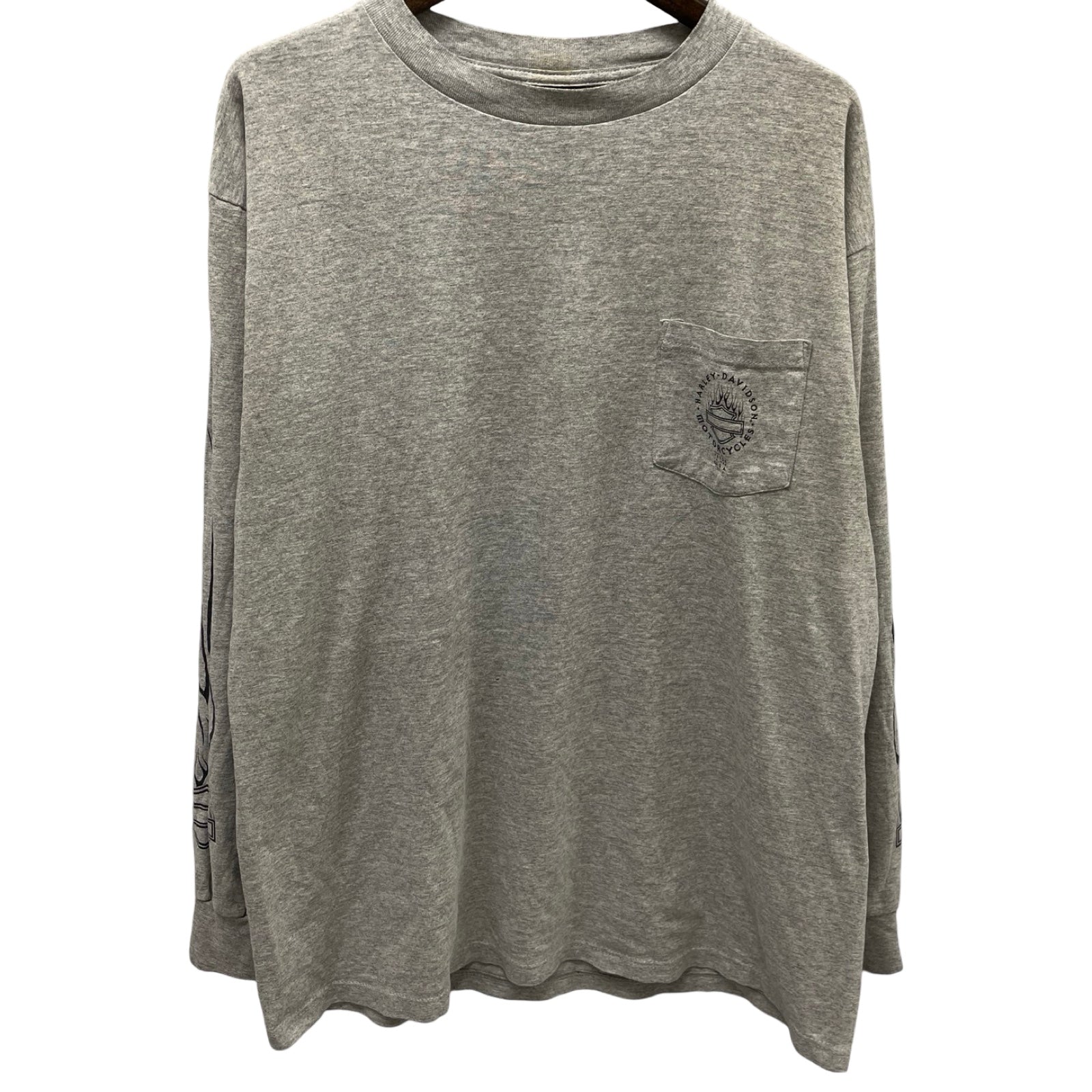 Vintage 00's Harley-Davidson "VANDERVEST" 2002 L/S Tee Size XL