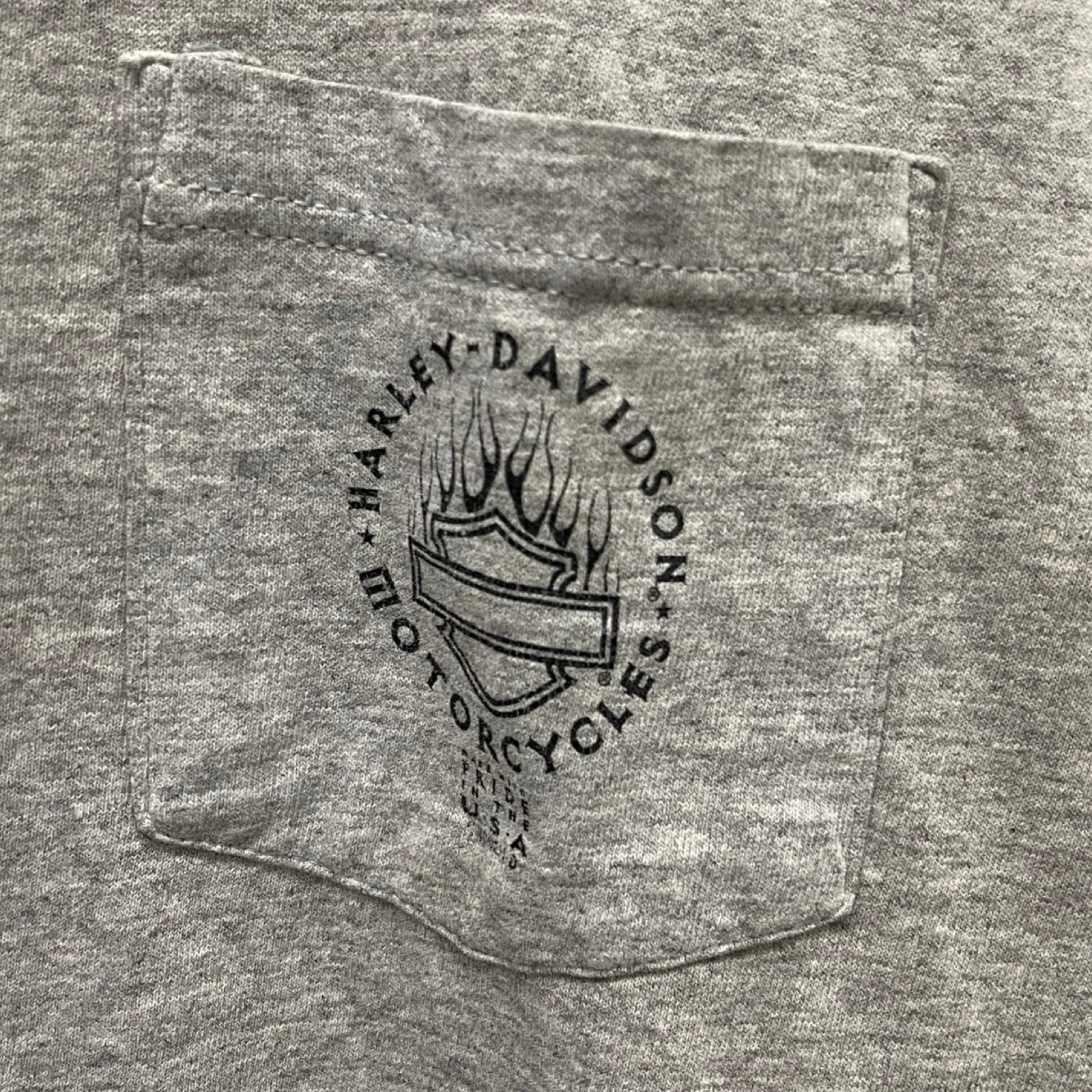 Vintage 00's Harley-Davidson "VANDERVEST" 2002 L/S Tee Size XL