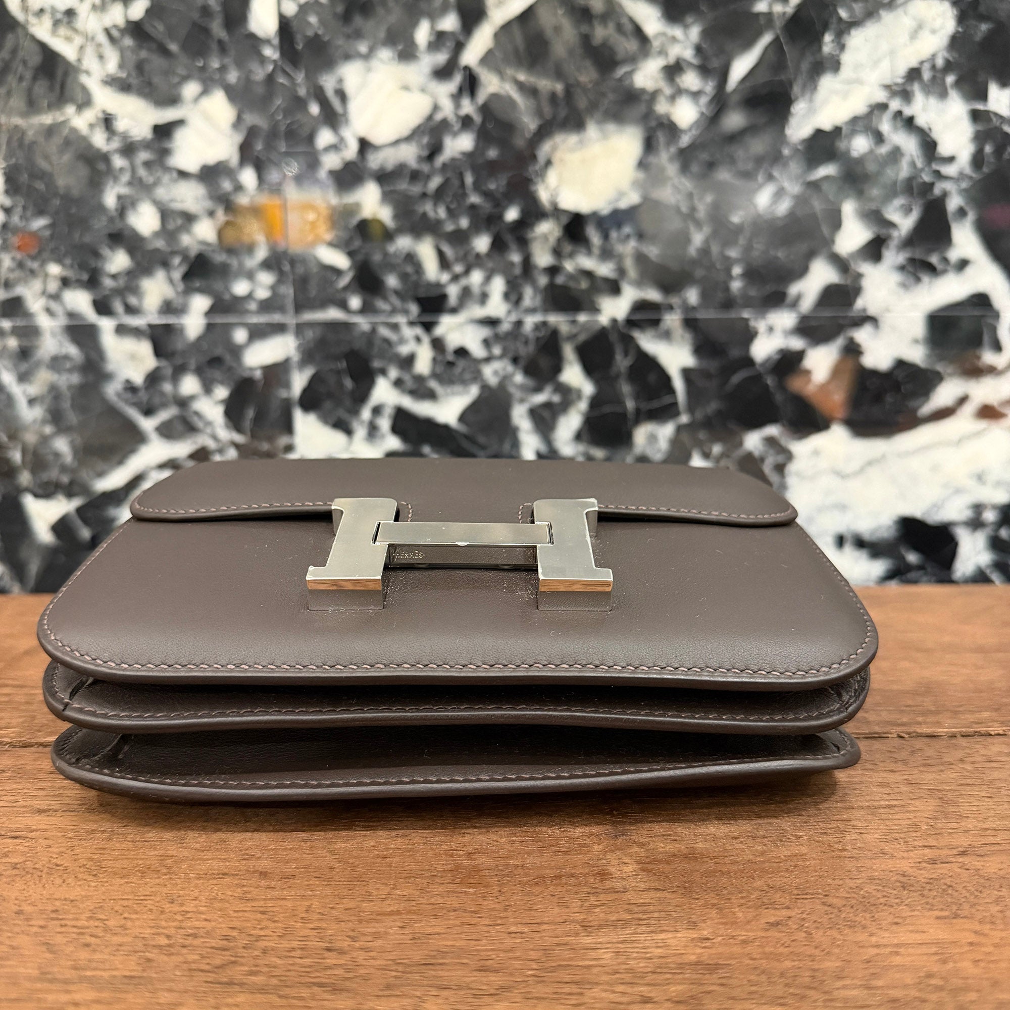 HERMES Constance III Mini 18 Bag "Cacao" G刻印 エルメス コンスタンス 3 ミニ 18 バッグ "カカオ" G刻印