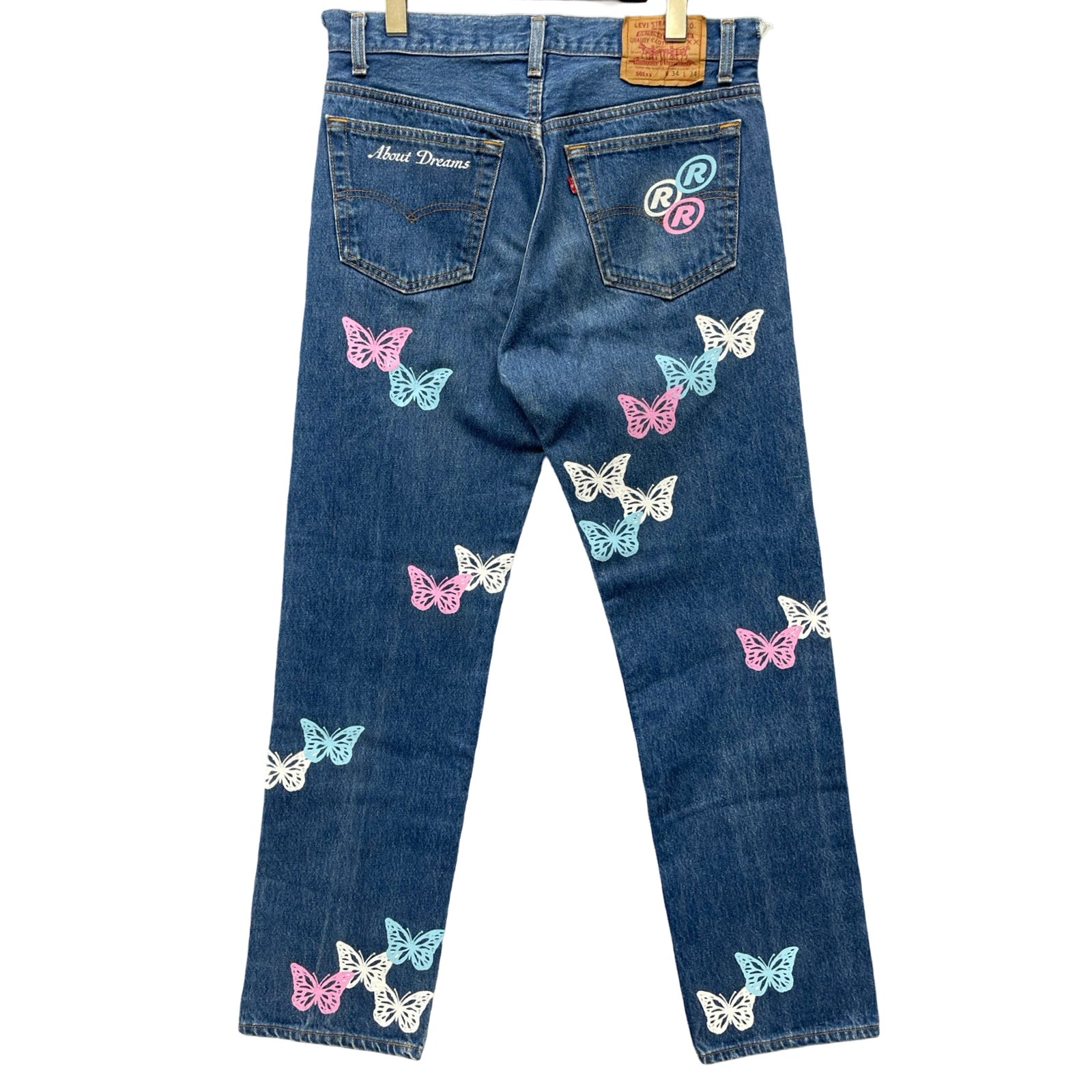 ABOUT DREAMS Butterfly Jeans Size W34 L34