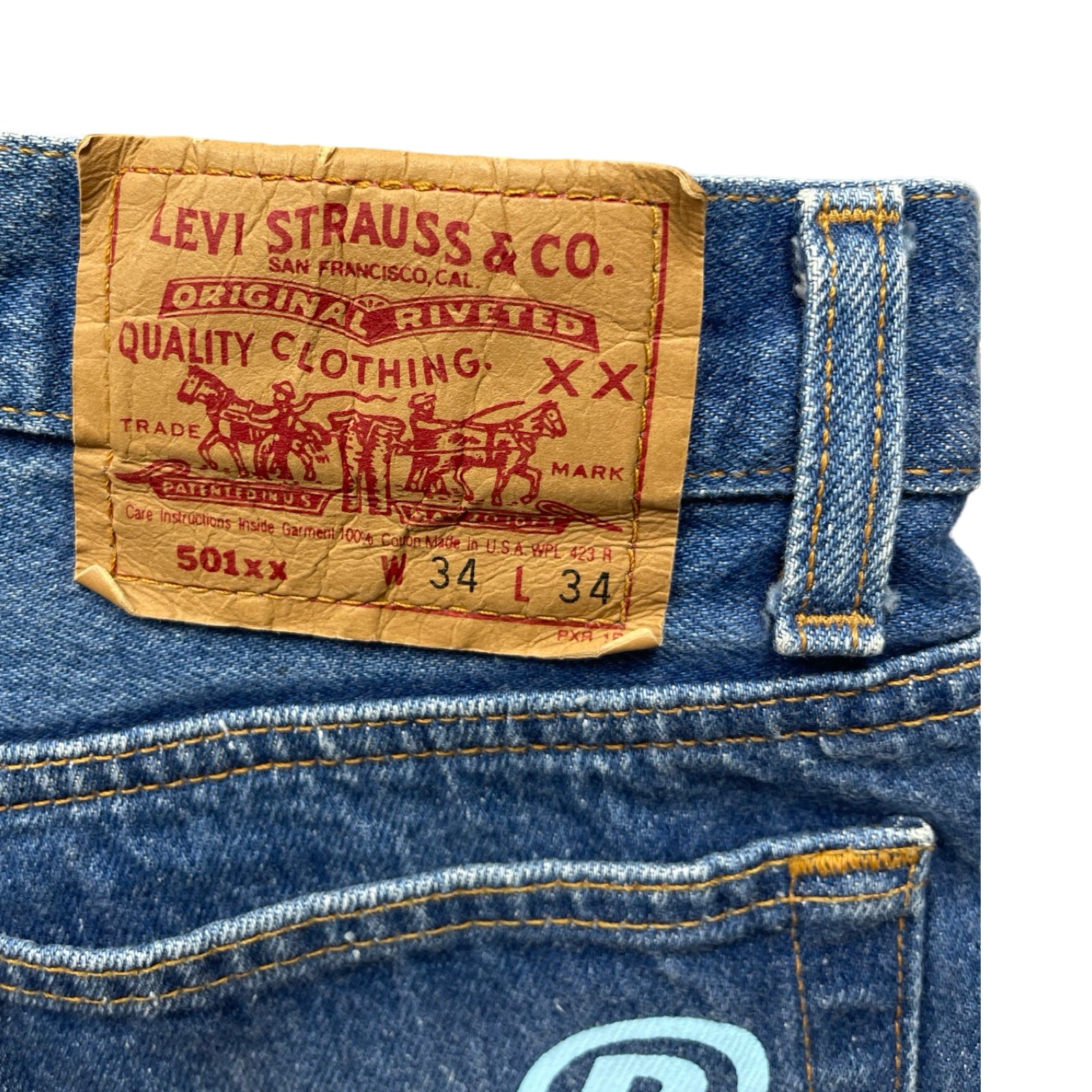 ABOUT DREAMS Butterfly Jeans Size W34 L34