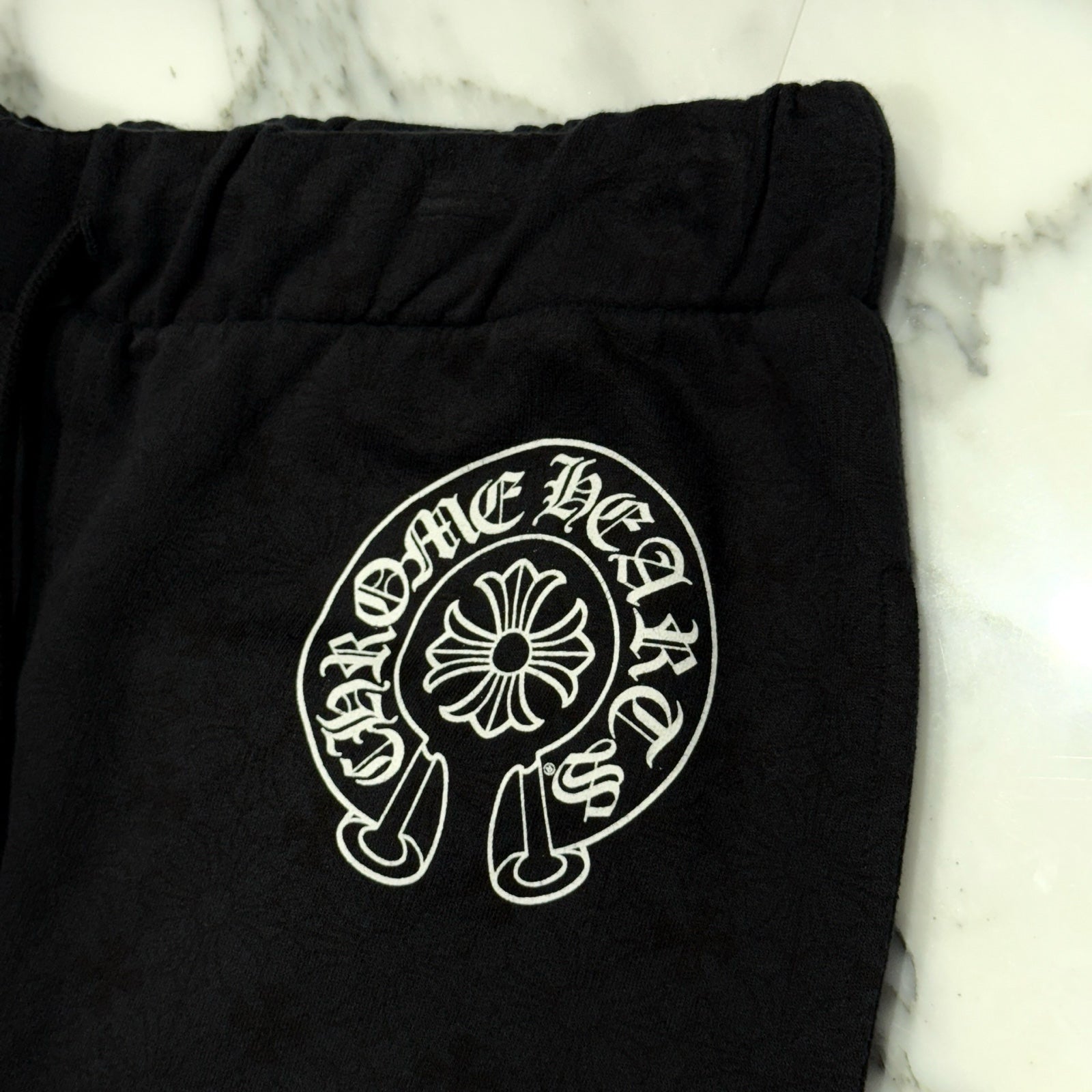 CHROME HEARTS CH Plus Cemetery Cross Sweat Long Pants Size L