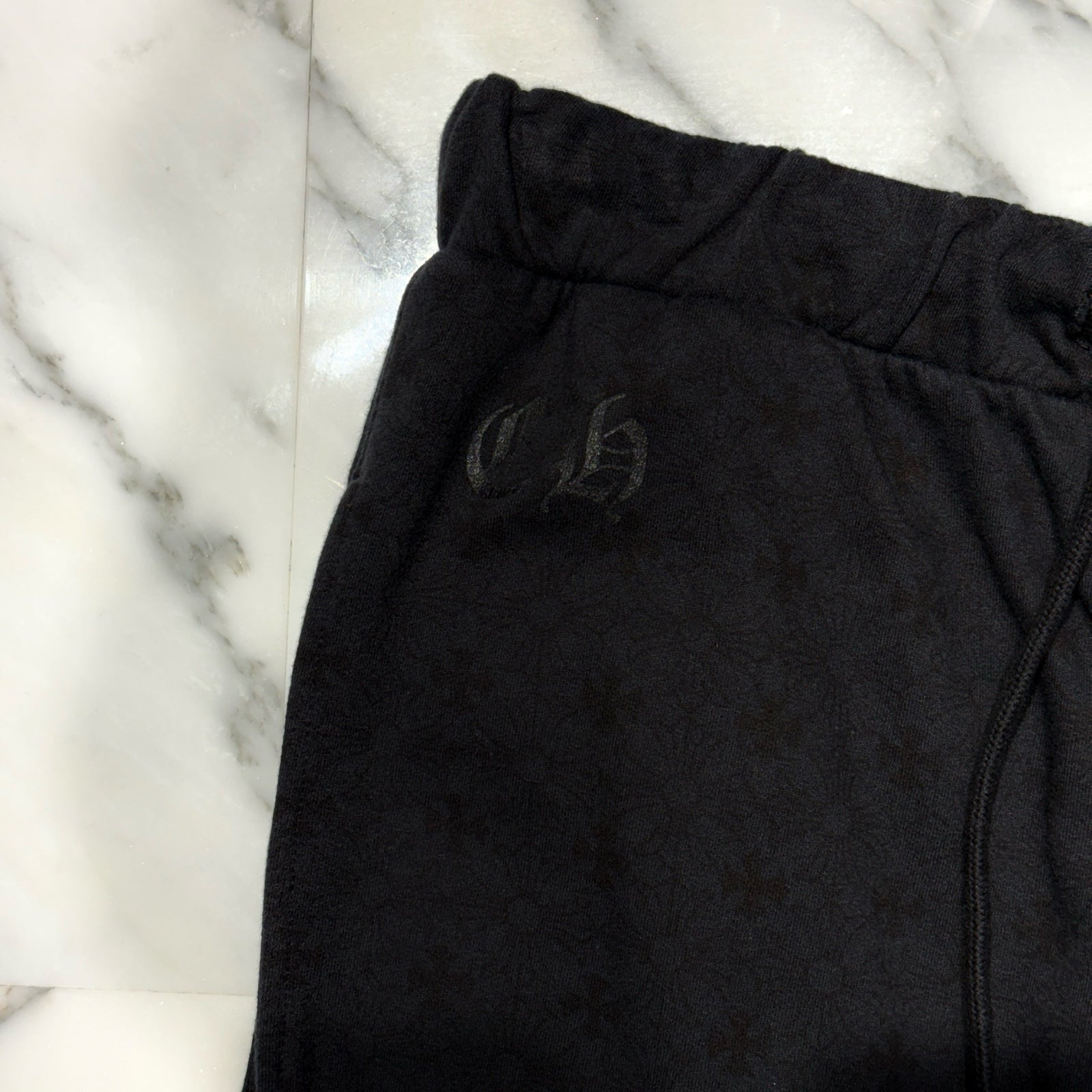 CHROME HEARTS CH Plus Cemetery Cross Sweat Long Pants Size L