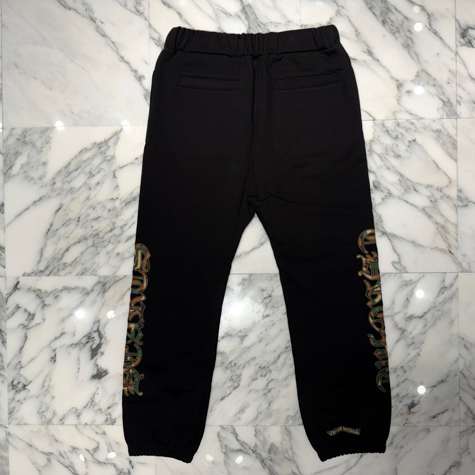 CHROME HEARTS Camo Cemetery Cross Sweat Long Pants Size M クロムハーツ カモ セメタリークロス スウェットロングパンツ サイズM