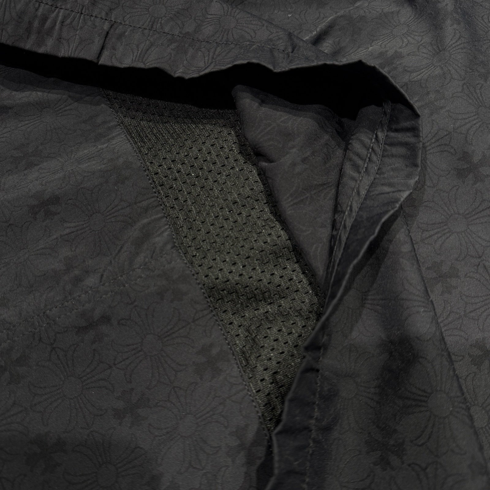 CHROME HEARTS CH Plus Cross Dagger Zip Nylon Coat Size M