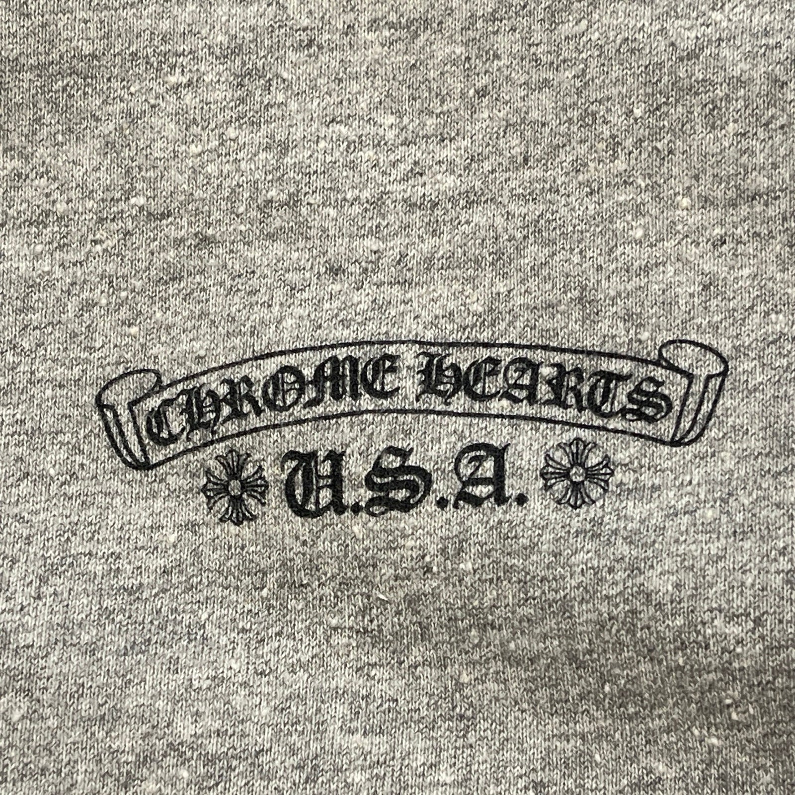 CHROME HEARTS U.G.E.D Reversible Nylon Zip Up Hoodie Jacket Size M クロムハーツ リバーシブル ナイロン ジップアップフーディージャケット サイズM