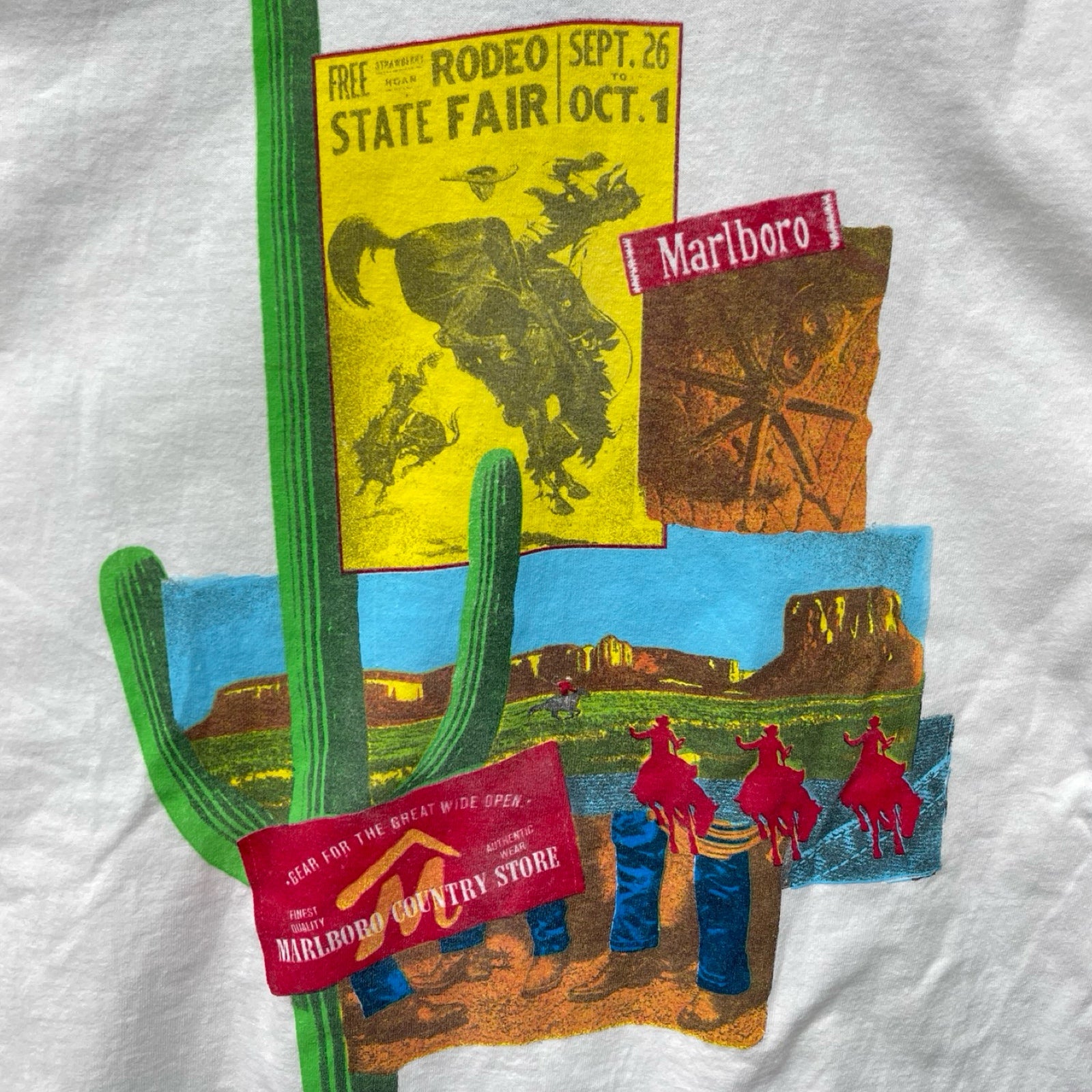 Vintage 90's Marlboro Country Store S/S Tee Size XL