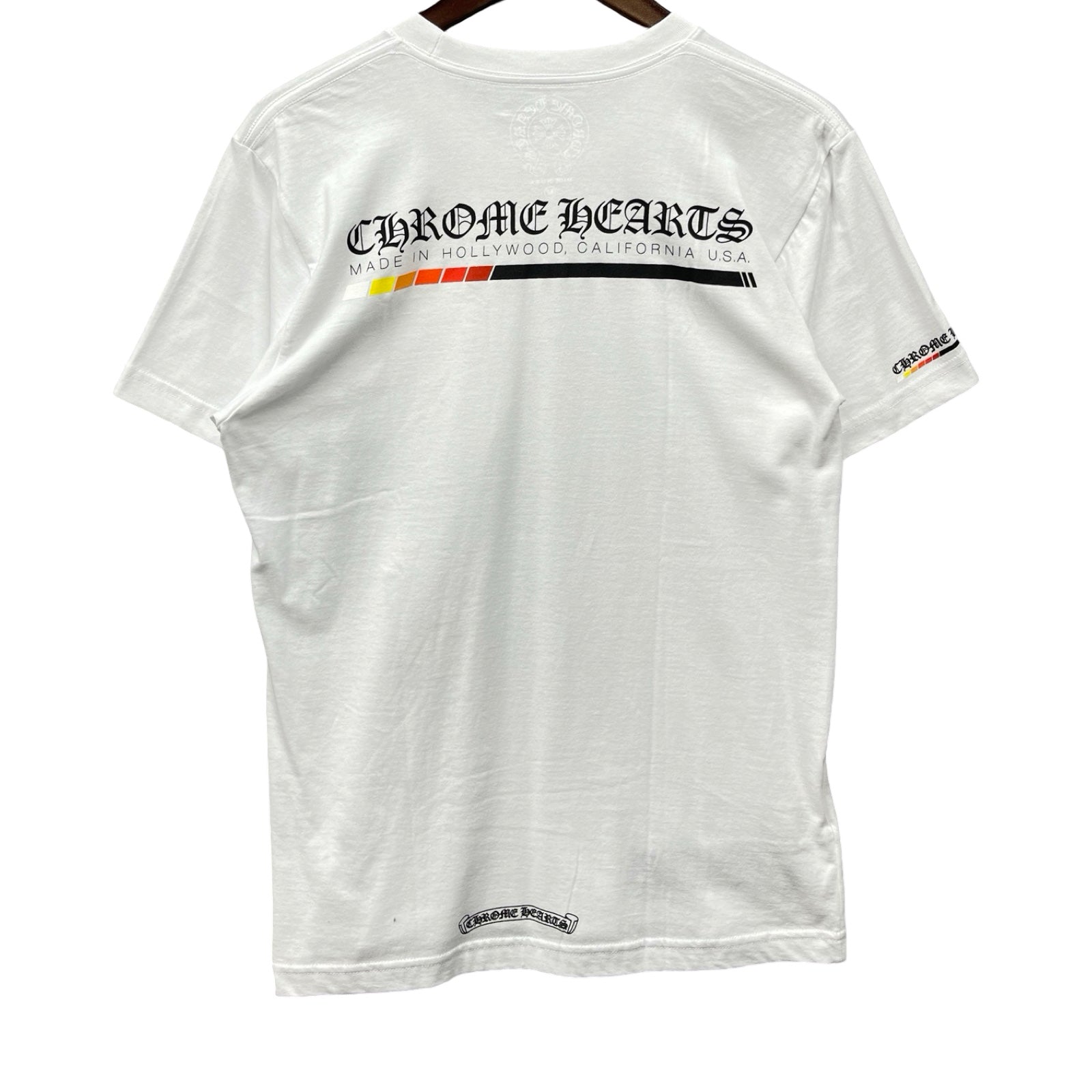 CHROME HEARTS Neon Bar Logo Tee Size M