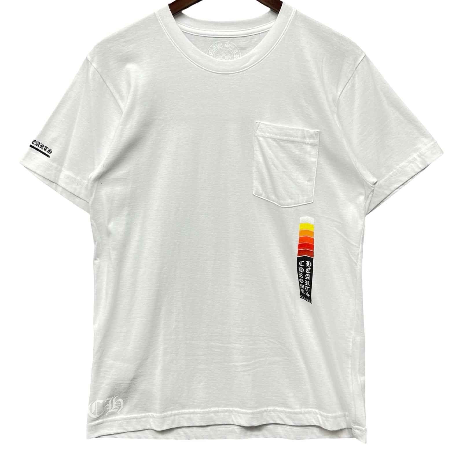 CHROME HEARTS Neon Bar Logo Tee Size M