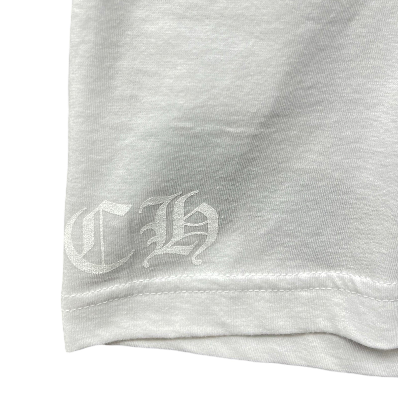 CHROME HEARTS Neon Bar Logo Tee Size M