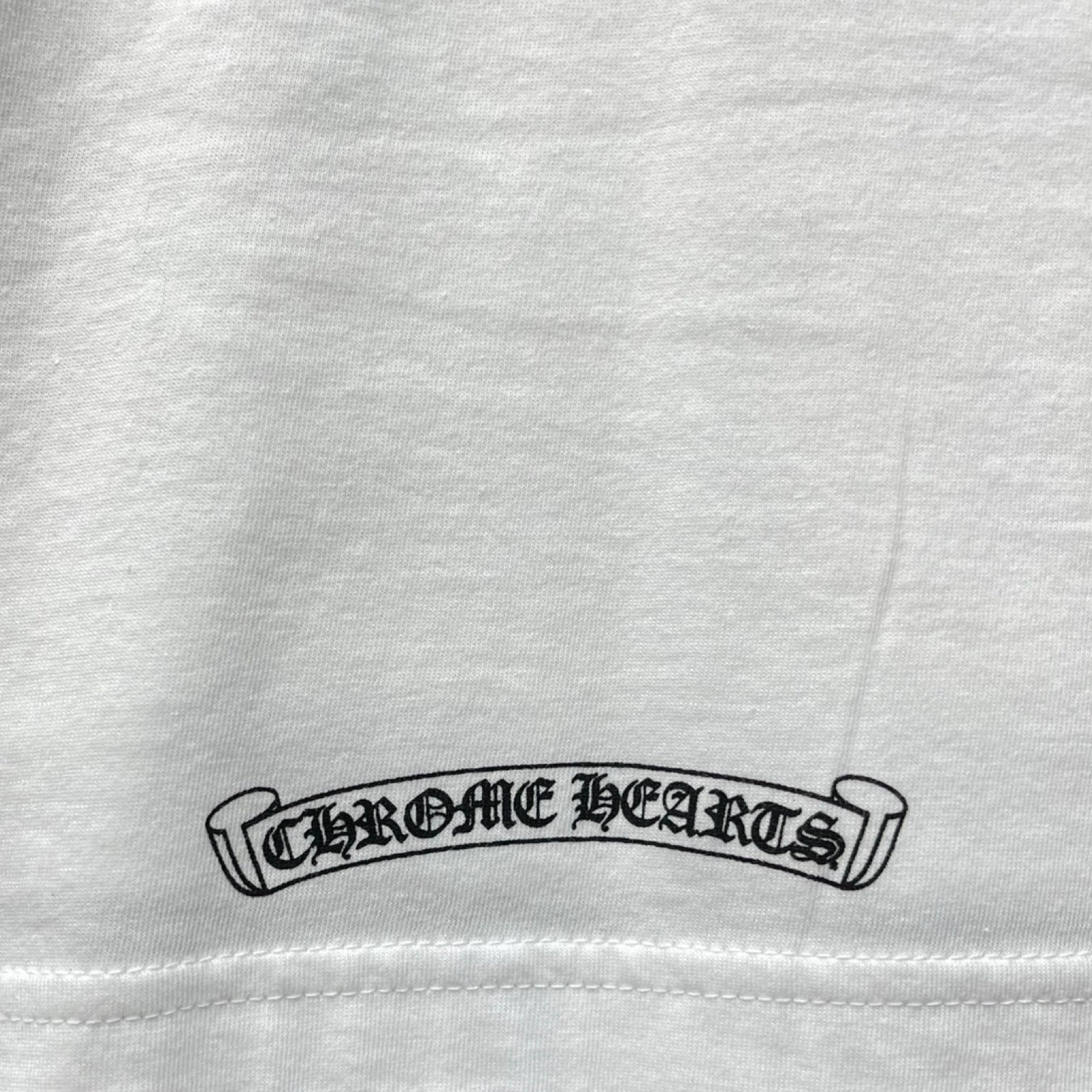 CHROME HEARTS Neon Bar Logo Tee Size M