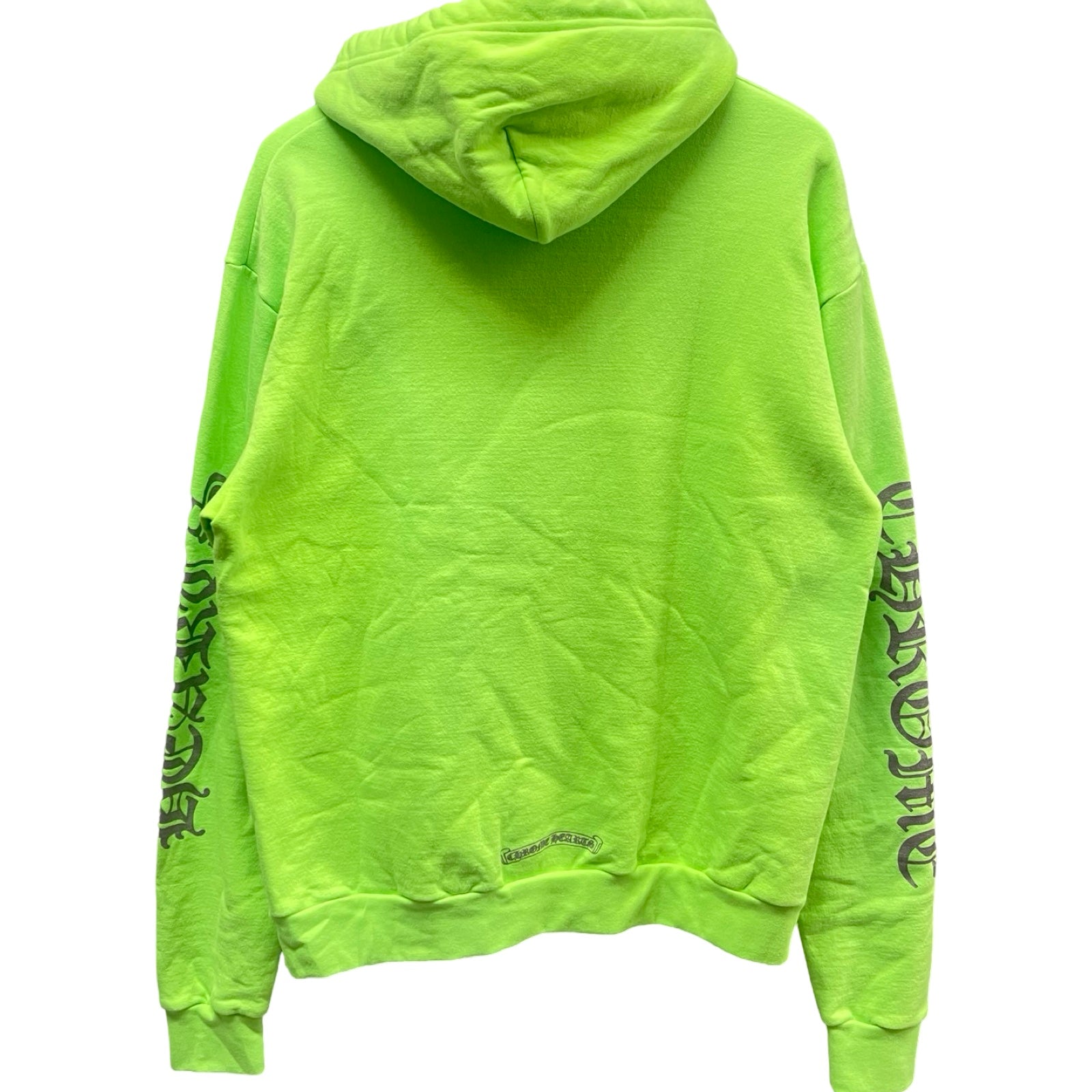 CHROME HEARTS Miami Limited Vertical Logo Pullover Hoodie Size XS