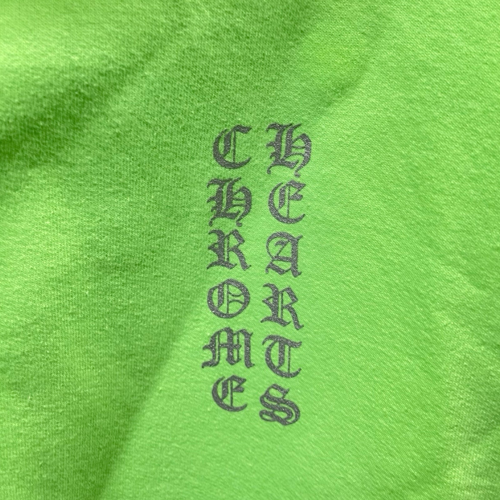 CHROME HEARTS Miami Limited Vertical Logo Pullover Hoodie Size XS