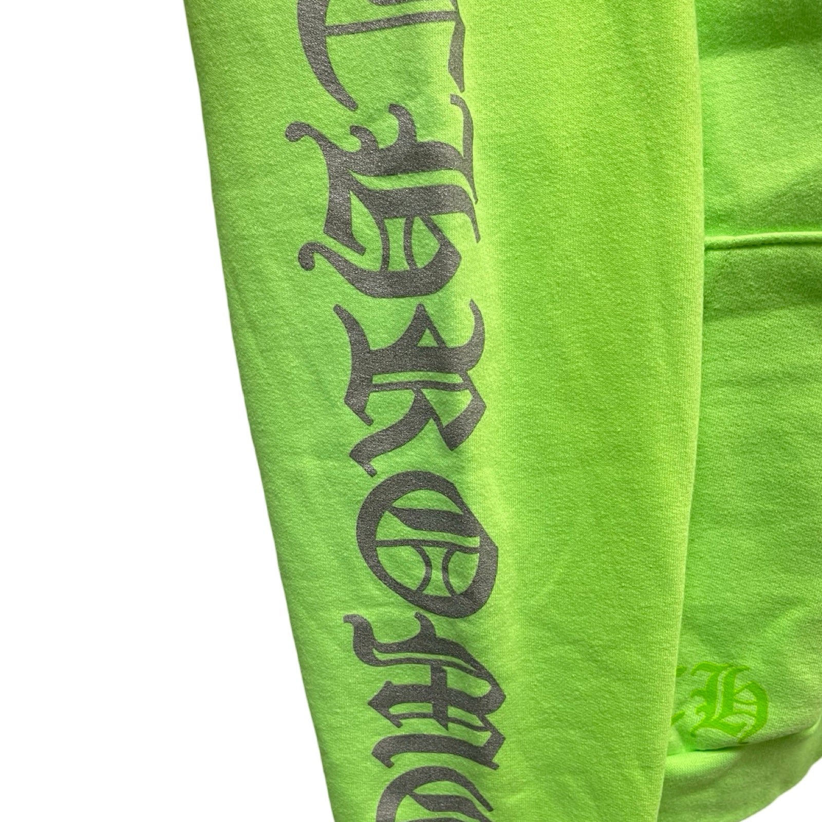 CHROME HEARTS Miami Limited Vertical Logo Pullover Hoodie Size XS