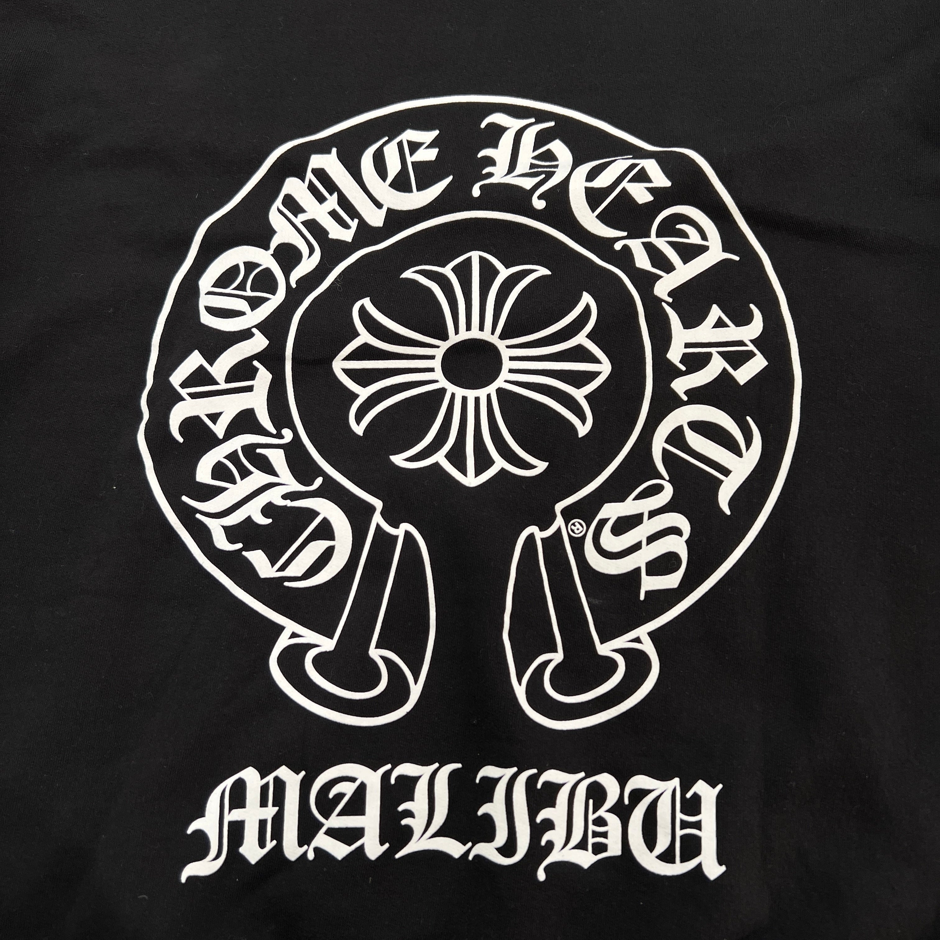 CHROME HEARTS Malibu Limited Horseshoe Pullover Hoodie Size M クロムハーツ マリブ限定 ホースシュー プルオーバーフーディ サイズM