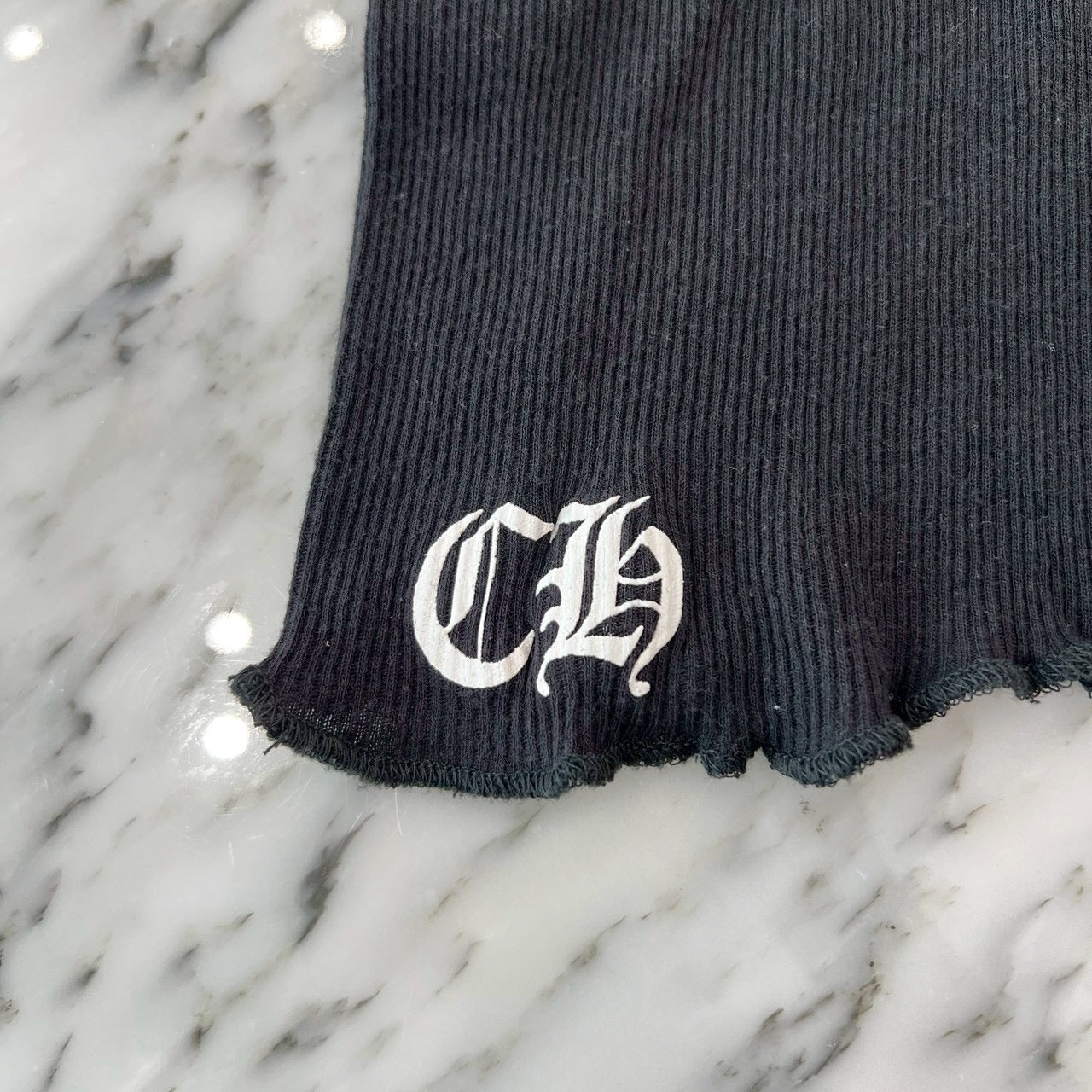 ヤ*)様 Chrome Hearts クロスプリントタンクトップ クロムハーツ バッククロスプリントタンクトップ レディース S