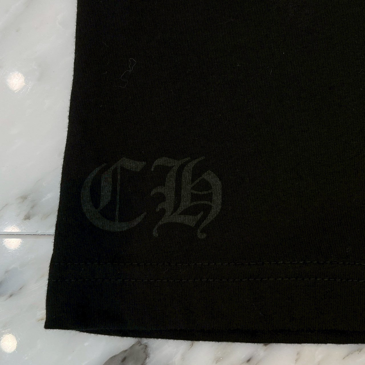 CHROME HEARTS Old English Neck Logo Neon Yellow Tee Size XXL クロムハーツ オールドイングリッシュ ネックロゴ ネオンイエロー Tシャツ サイズXXL