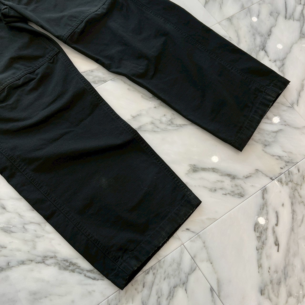 BALENCIAGA 2024AW Multi Pocket Cropped Skater Wide Cargo Pants