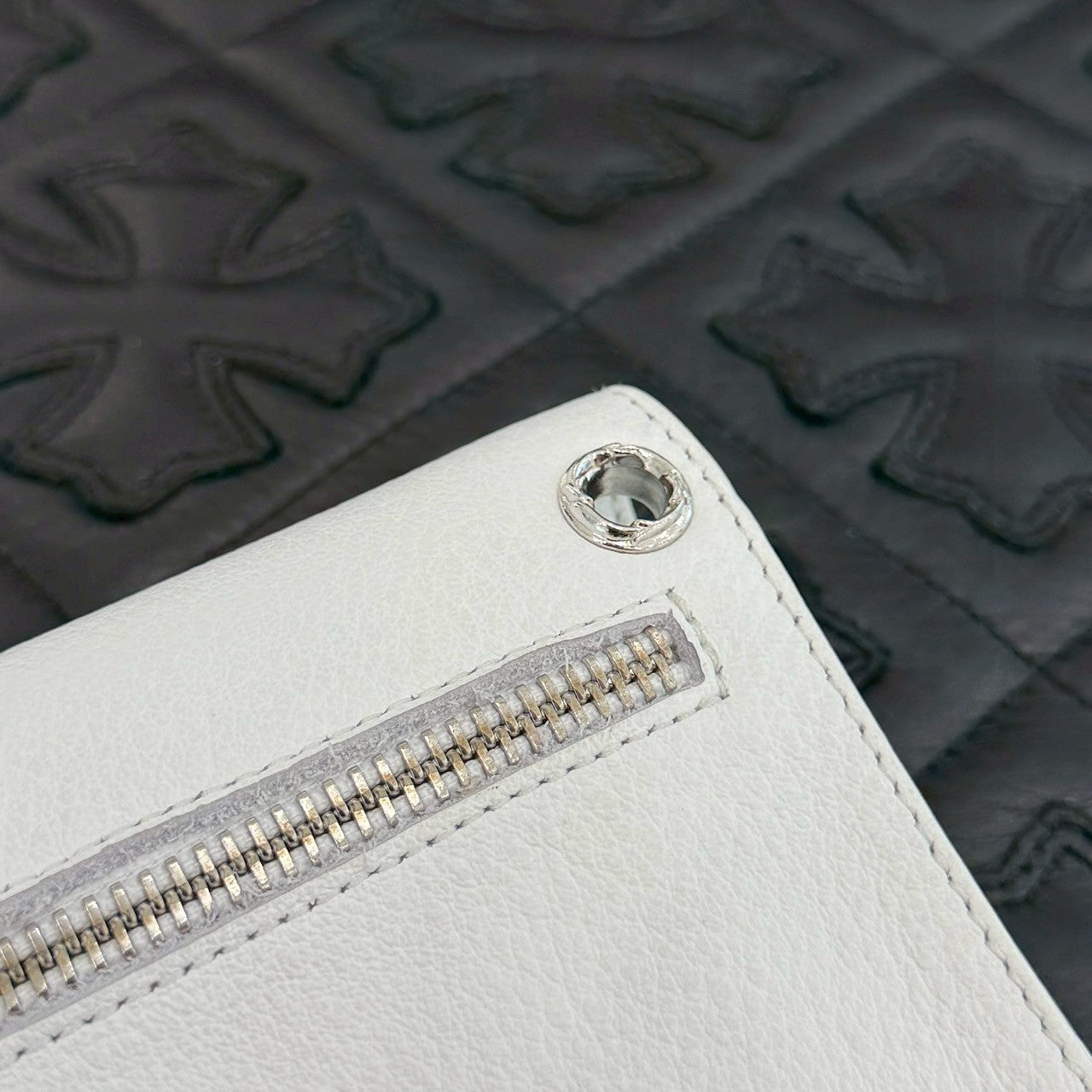CHROME HEARTS Wave Mini Cross Ball Wallet クロムハーツ ウェイブミニ クロスボール ウォレット