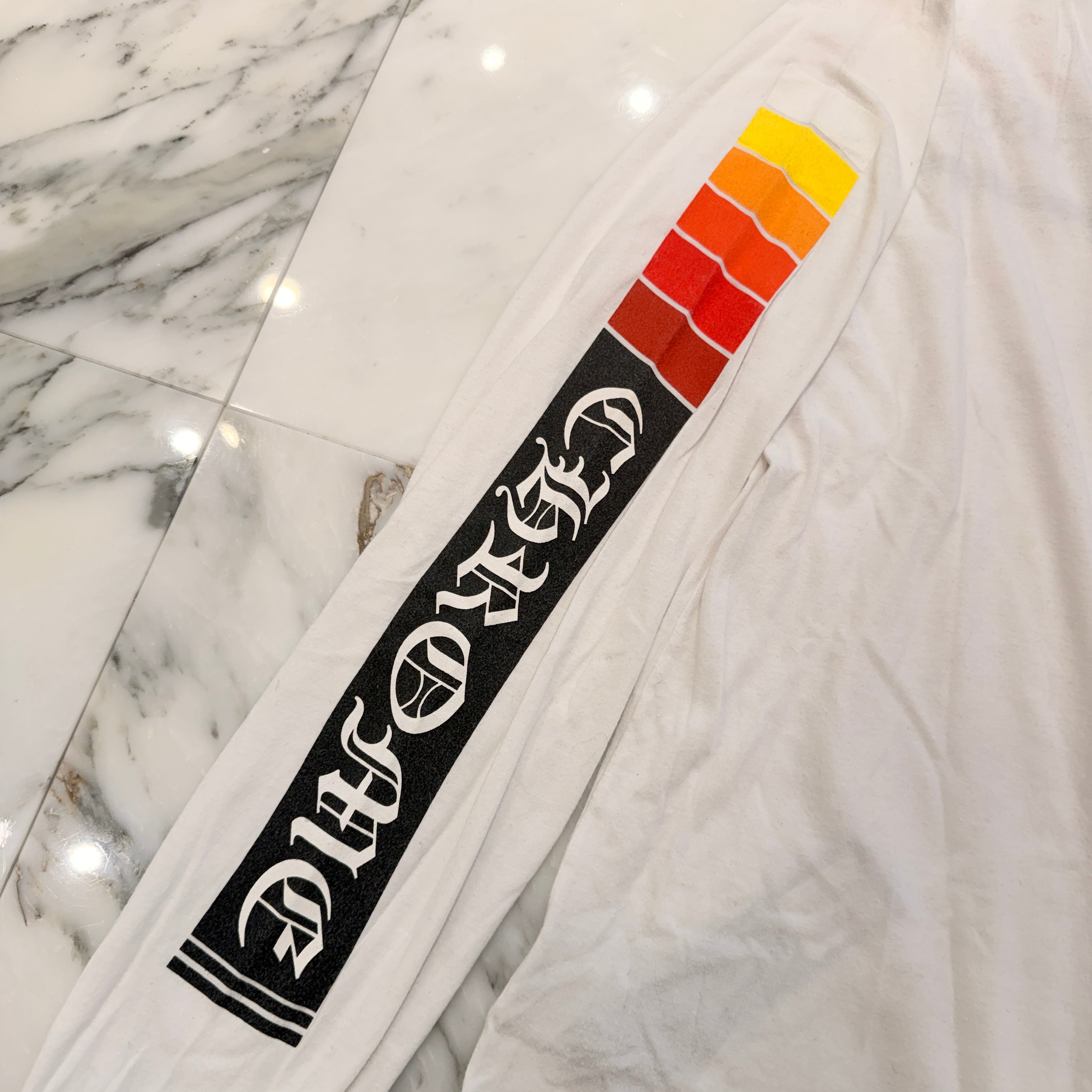 CHROME HEARTS Neon Bar Logo Long Sleeve Tee Size S クロムハーツ ネオンバー ロゴ ロングスリーブ Tシャツ サイズS