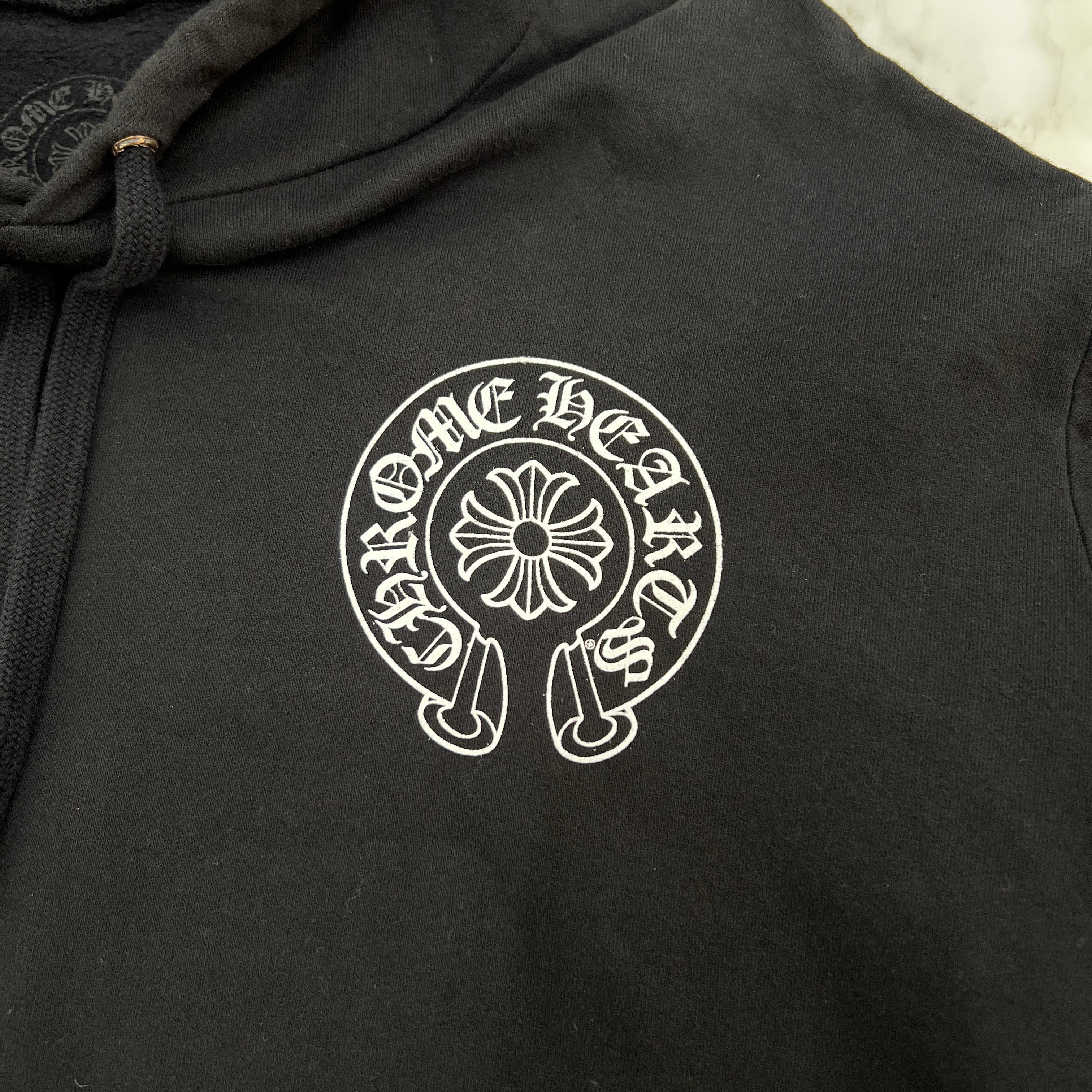 CHROME HEARTS Malibu Limited Horseshoe Pullover Hoodie Size M クロムハーツ マリブ限定 ホースシュー プルオーバーフーディ サイズM