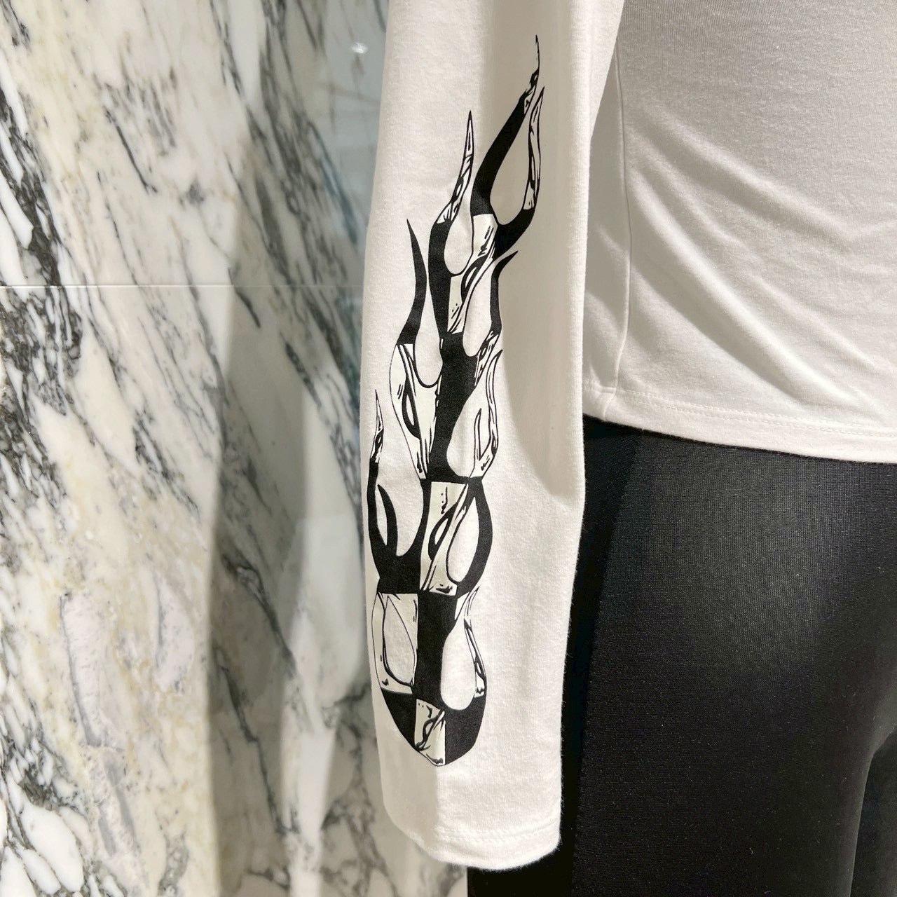 CHROME HEARTS × MATTY BOY 2024SS 99 Eyes Long Sleeve Tee Size M クロムハーツ×マッティボーイ 99アイズ ロングスリーブTシャツ サイズM