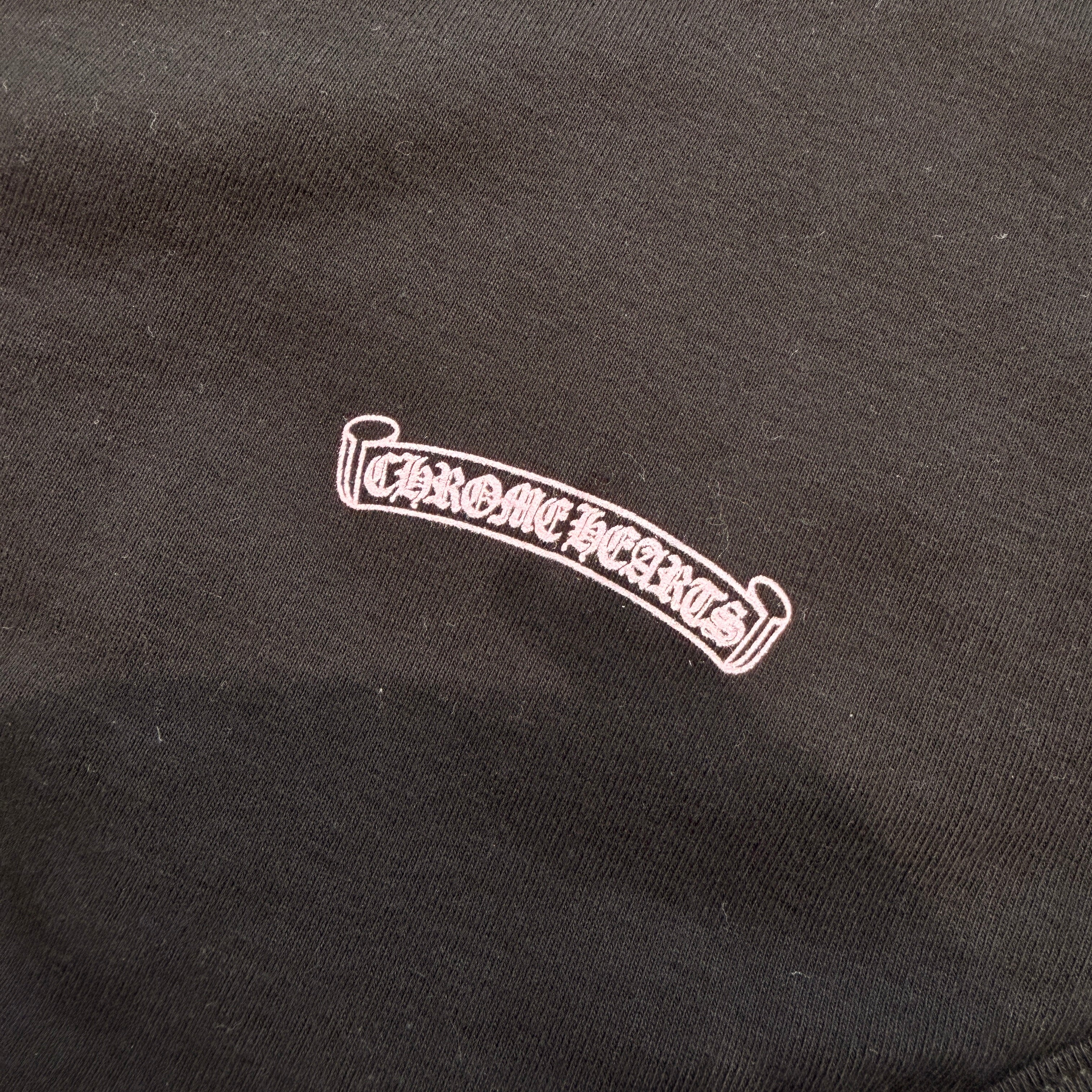 CHROME HEARTS Pink Back Scroll Short Sleeve Rompers Size 12months クロムハーツ ピンクバックスクロール半袖ロンパース サイズ12months