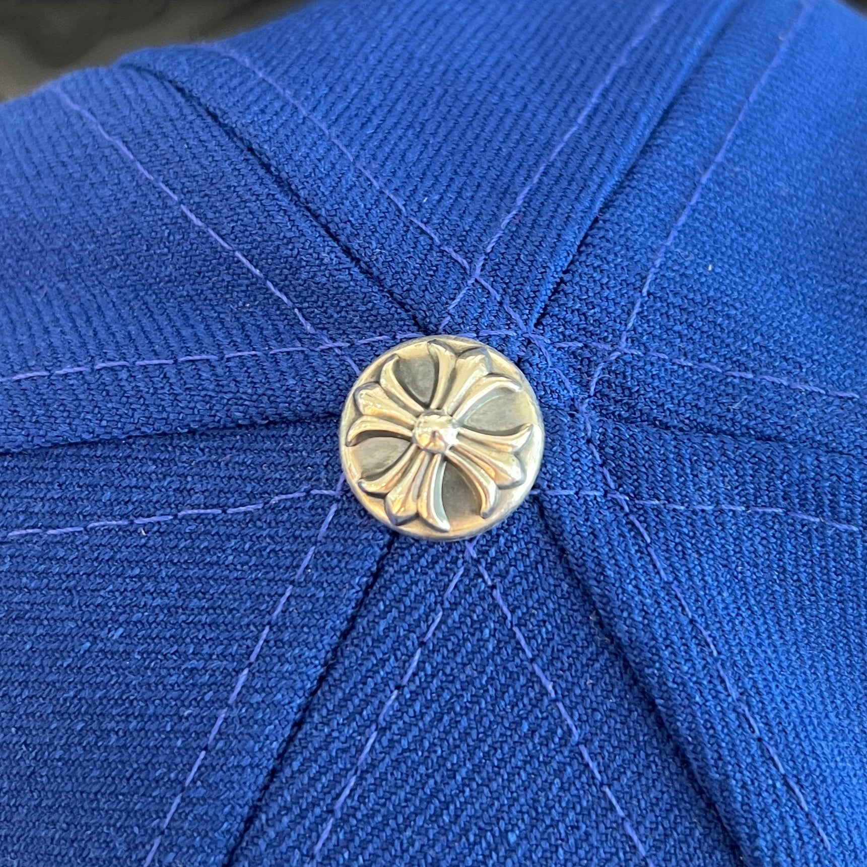 CHROME HEARTS 2025AW CH Logo Embroidery Trucker Cap Size ONE SIZE（51-61）クロムハーツ CHロゴ刺繍 トラッカーキャップ サイズONE SIZE（51-61)