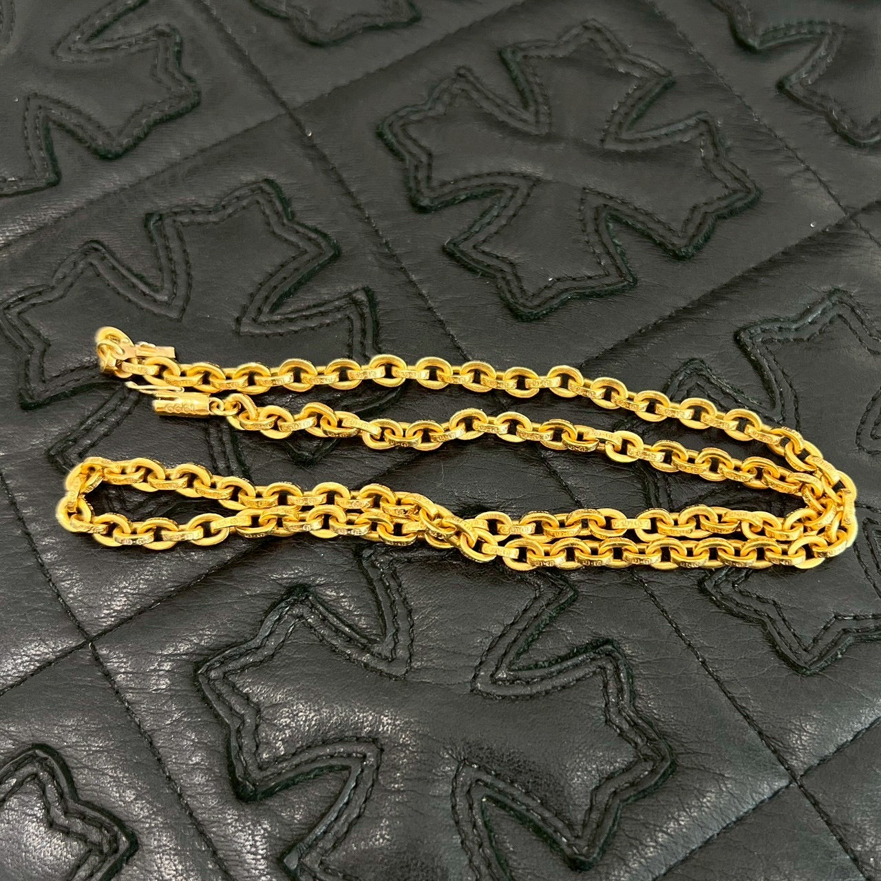 CHROME HEARTS 22K Paper Chain Necklace 20 Inch クロムハ―ツ 22K ペーパーチェーン ネックレス サイズ20インチ