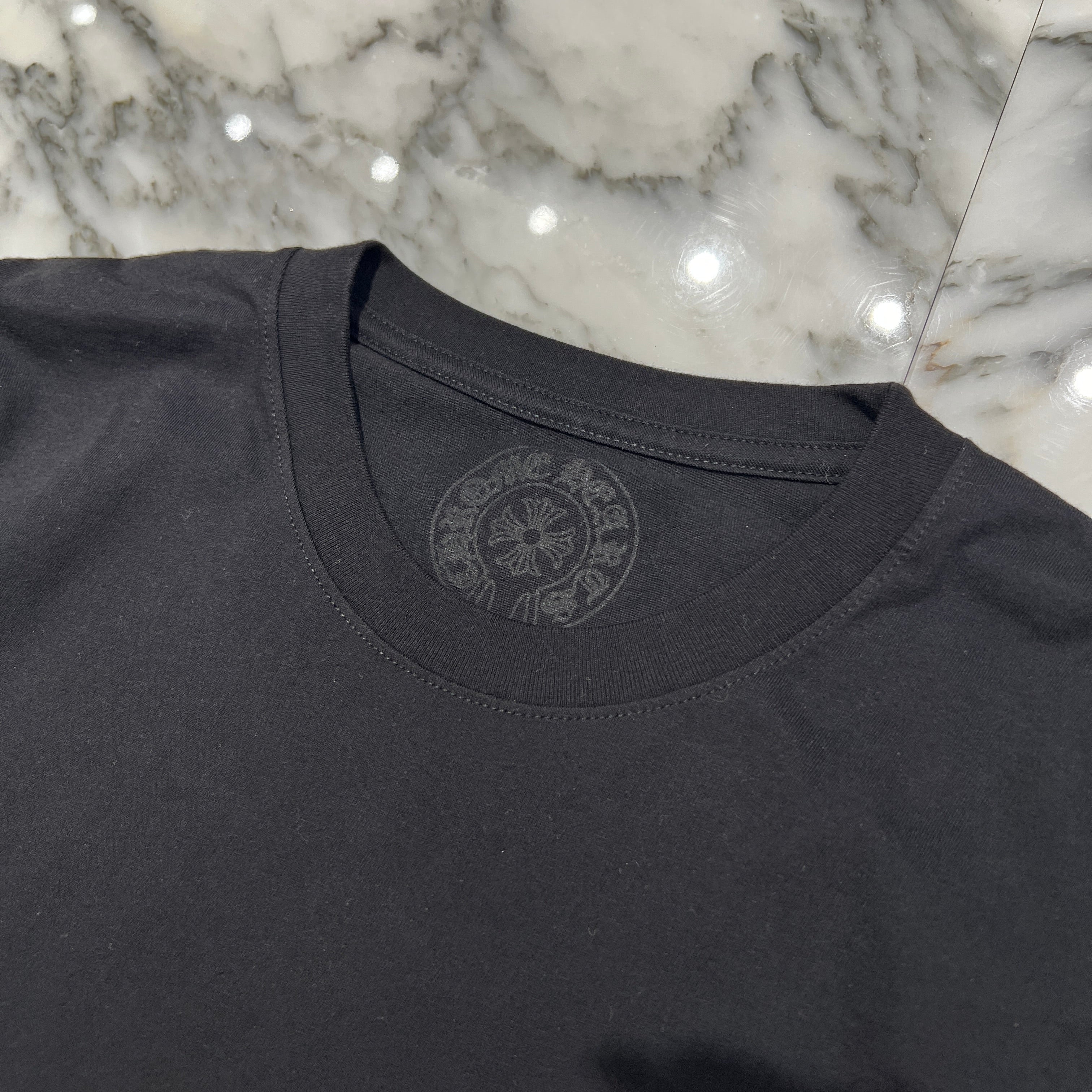 CHROME HEARTS Dagger Eye Chart Long Sleeve Tee Size M クロムハーツ ダガー アイチャート ロングスリーブ Tシャツ サイズM