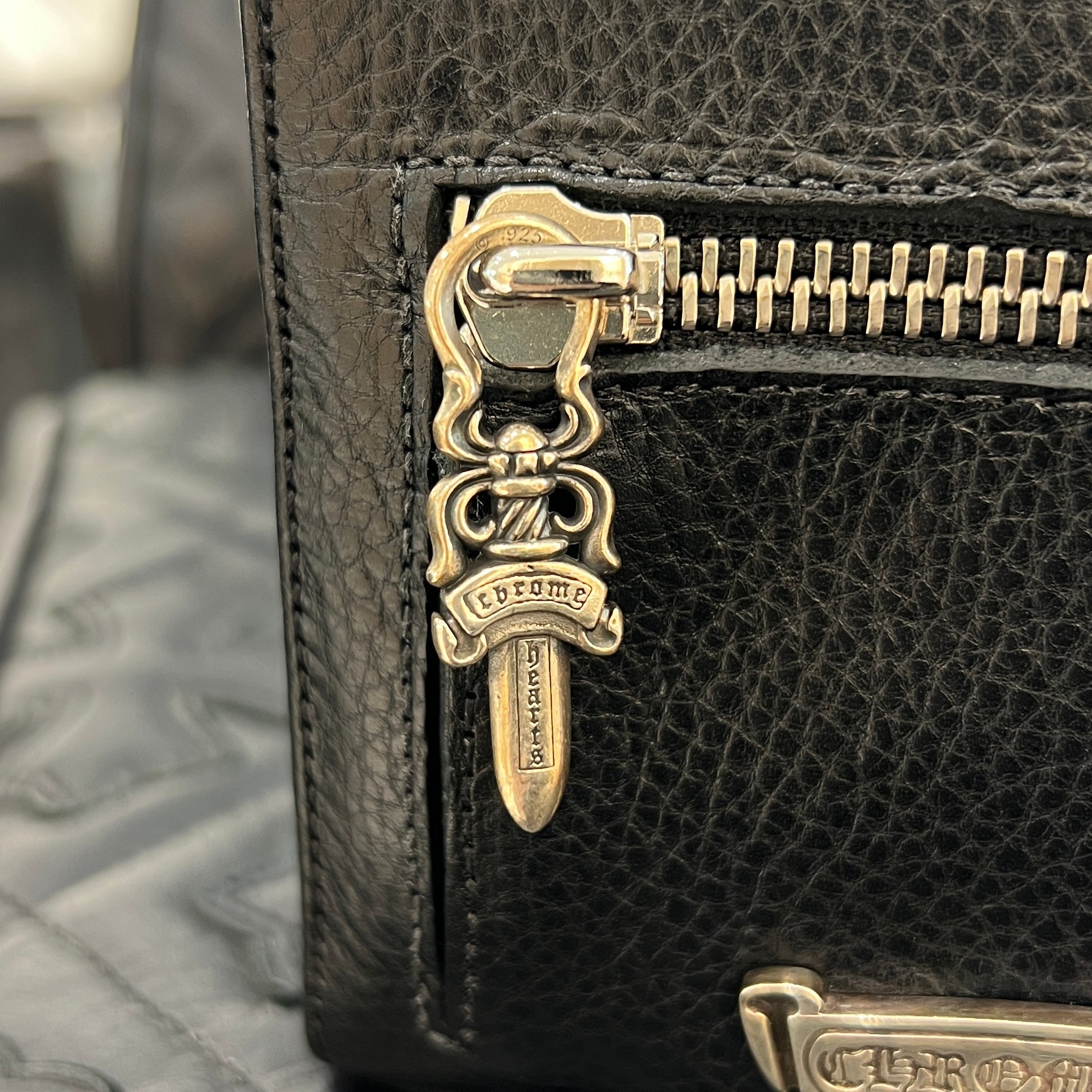 CHROME HEARTS Wave Mini Cross Ball Wallet クロムハーツ ウェーブ ミニ クロスボール ウォレット