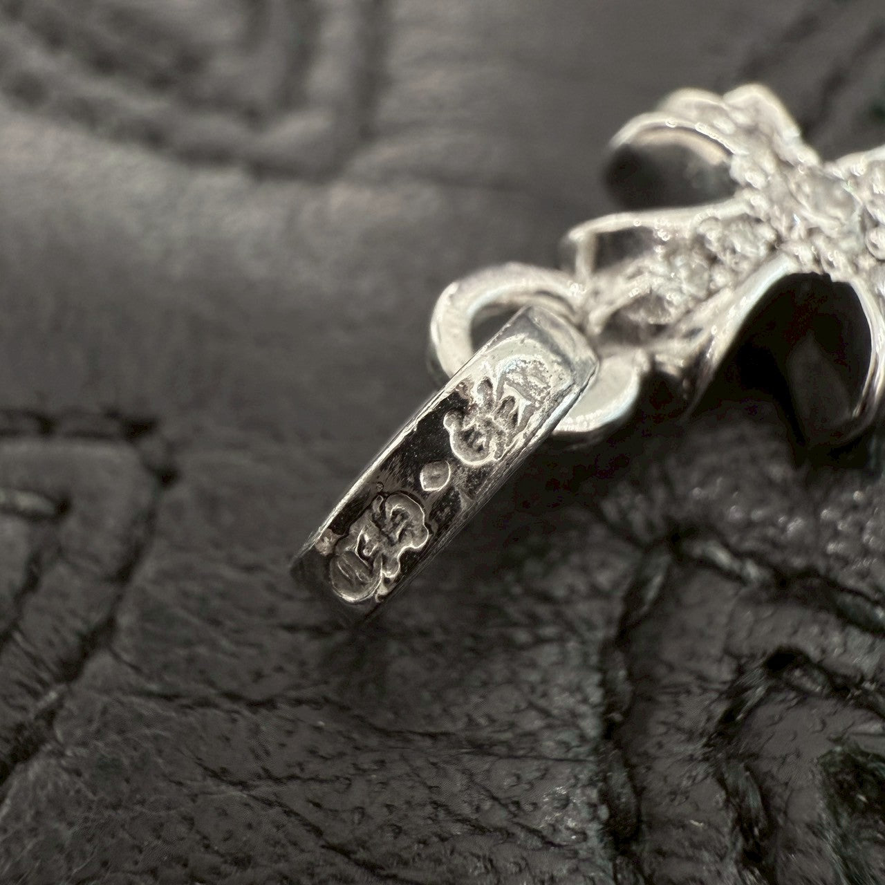 CHROME HEARTS 18K WG Baby Fat Charm Pave Diamond クロムハーツ 18K ホワイトゴールド ベビーファット チャーム パヴェダイヤ