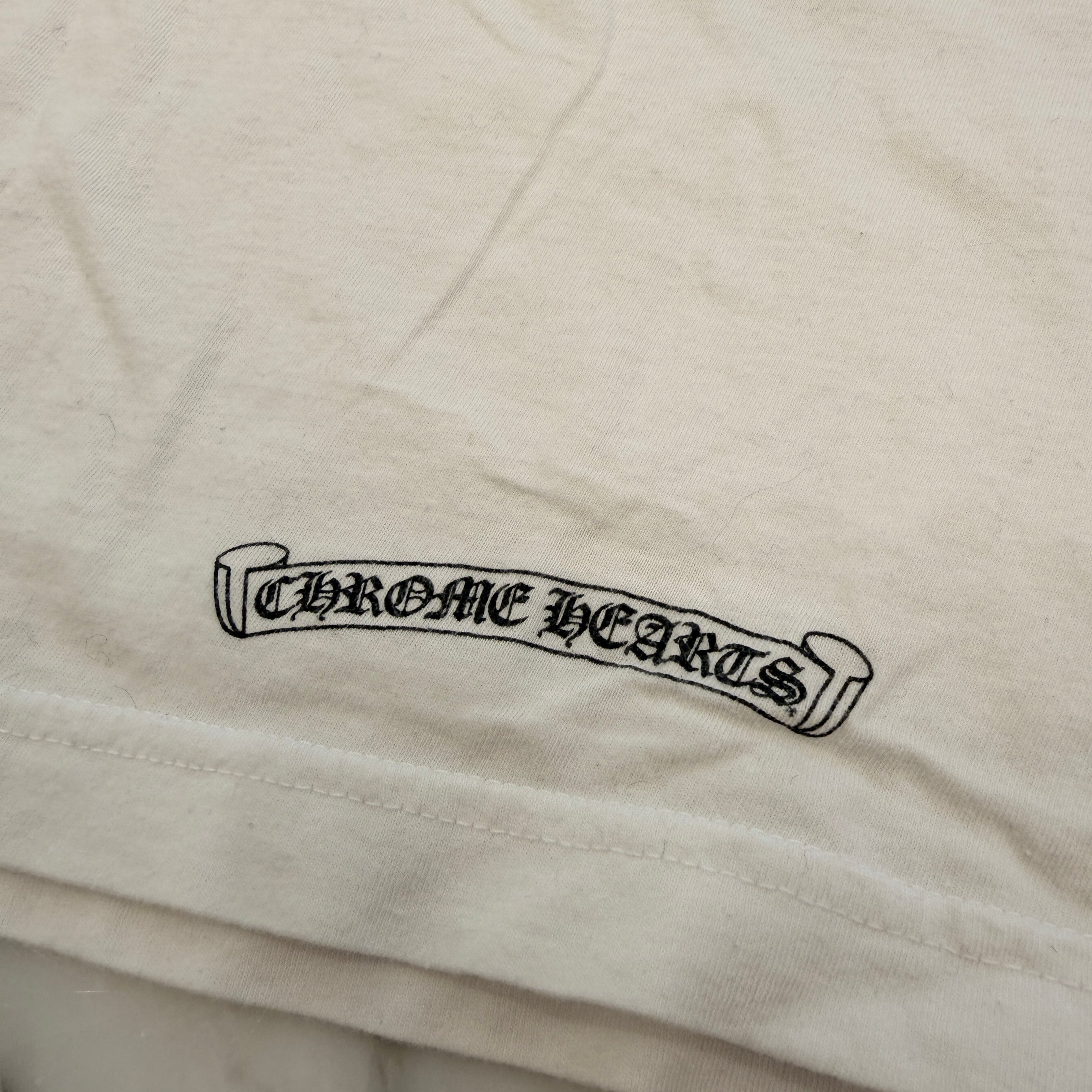 CHROME HEARTS Neon Bar Logo Long Sleeve Tee Size S クロムハーツ ネオンバー ロゴ ロングスリーブ Tシャツ サイズS