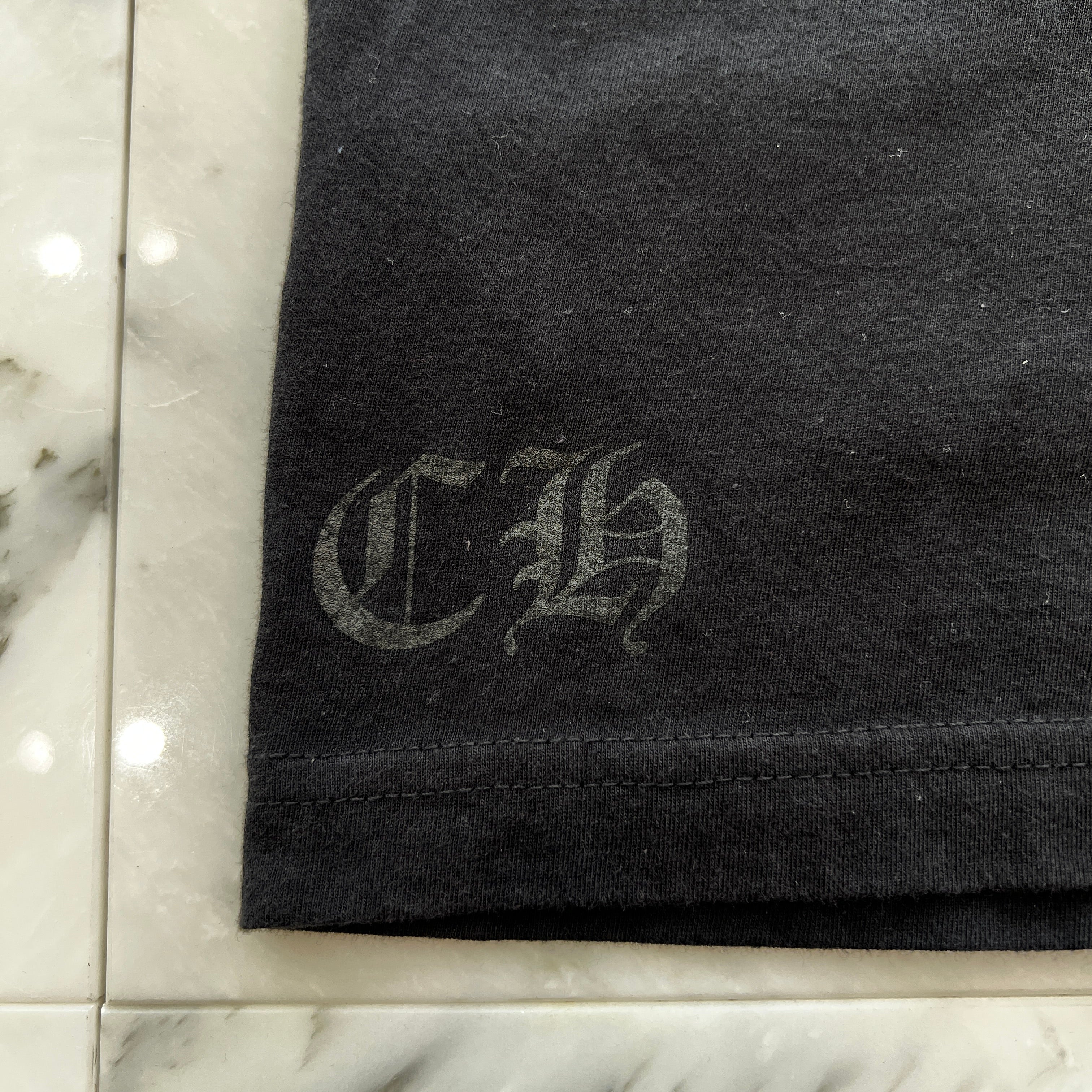 CHROME HEARTS Made In Hollywood Vertical Logo Tee Size XXL クロムハーツ メイドインハリウッド ヴァーティカルロゴ Tシャツ サイズXXL