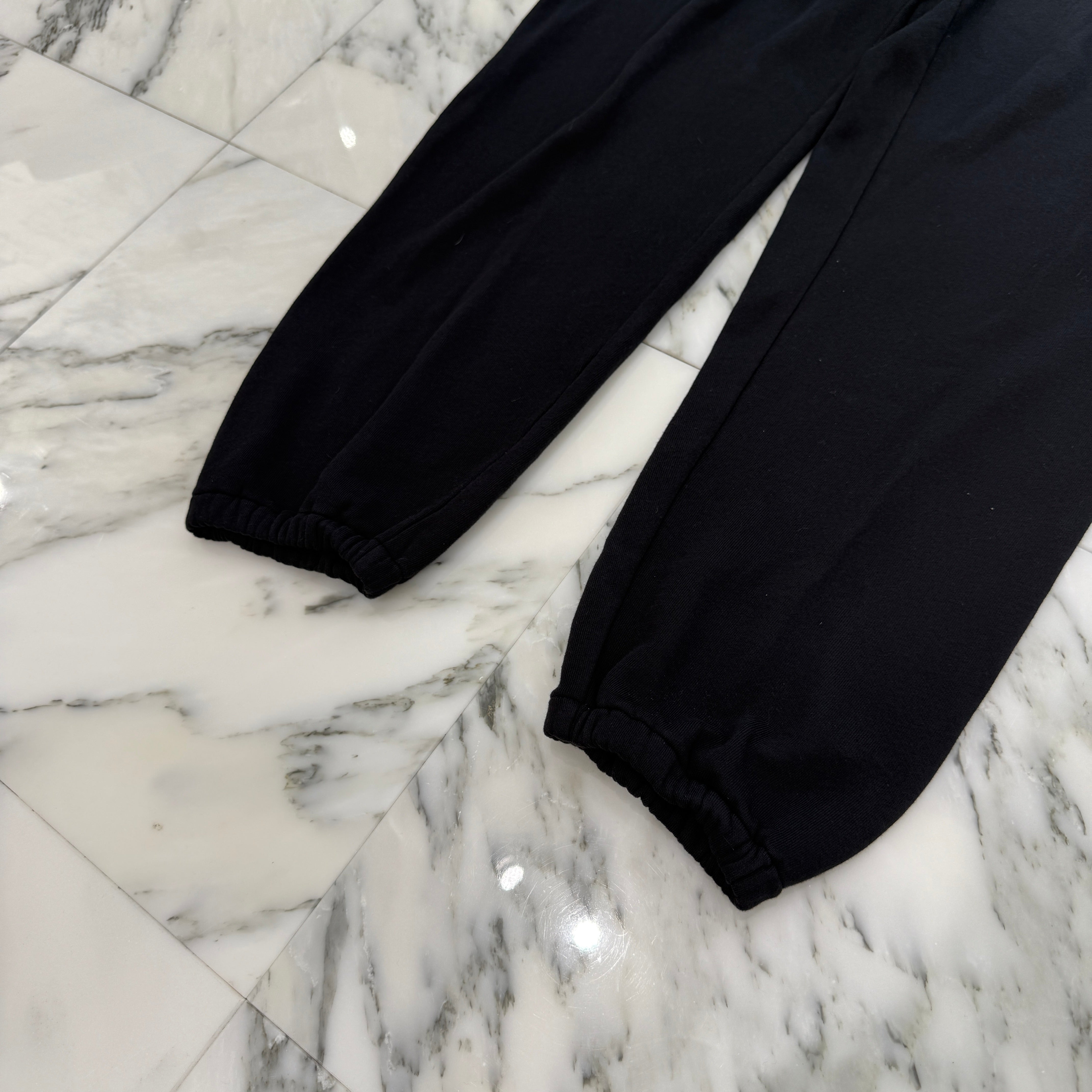 CHROME HEARTS Y NOT Vertical Logo Embroidery Oversized Sweat Pants Size XS クロムハーツ ワイノット ヴァーティカルロゴ刺繍 オーバーサイズ スウェットパンツ サイズXS