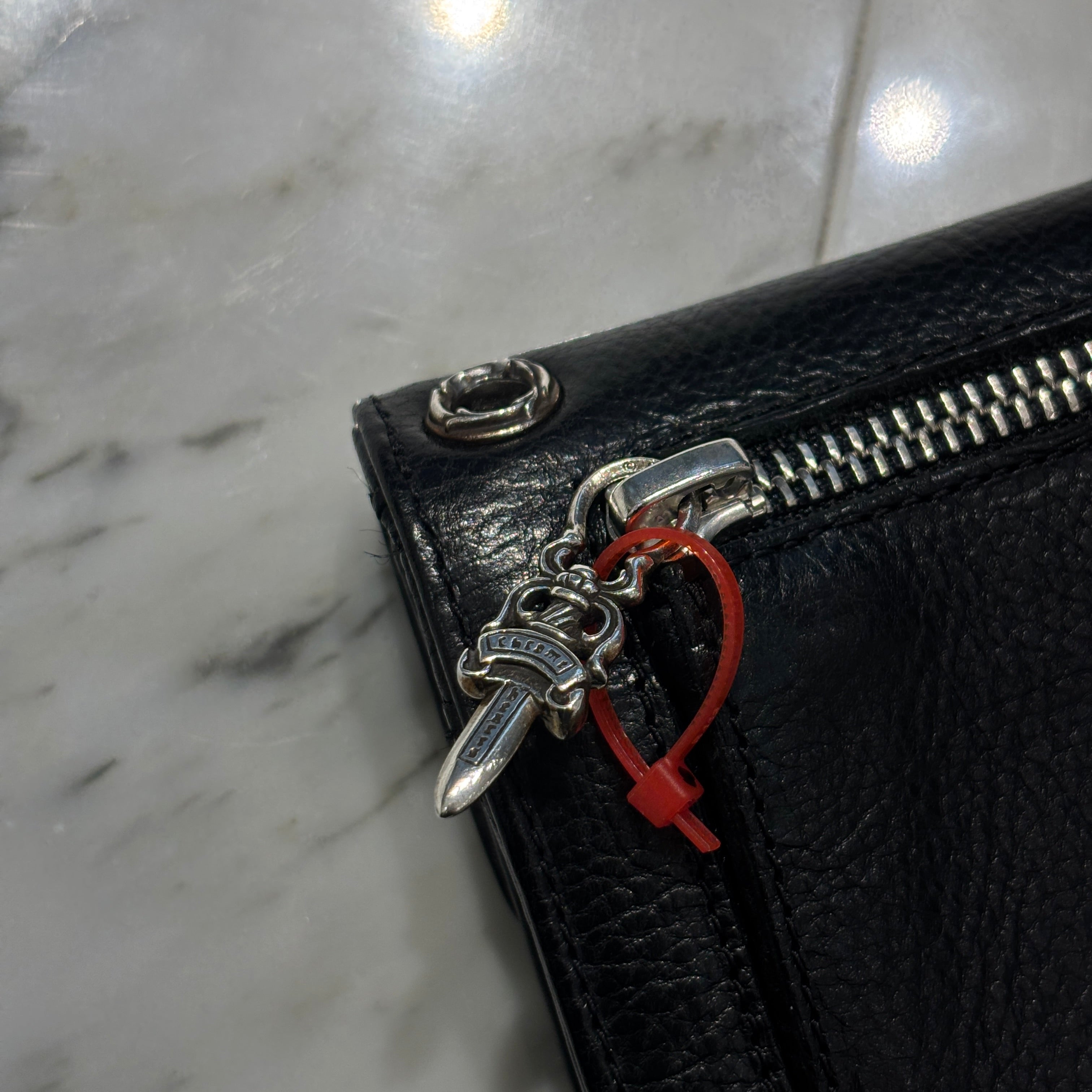 CHROME HEARTS Wave Cross Ball Wallet クロムハーツ ウェーブクロスボール ウォレット