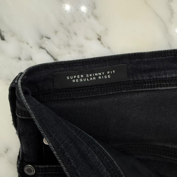 Neil Barrett SUPER SKINNY FIT REGULAR RISE BDE102 E800T Size 30